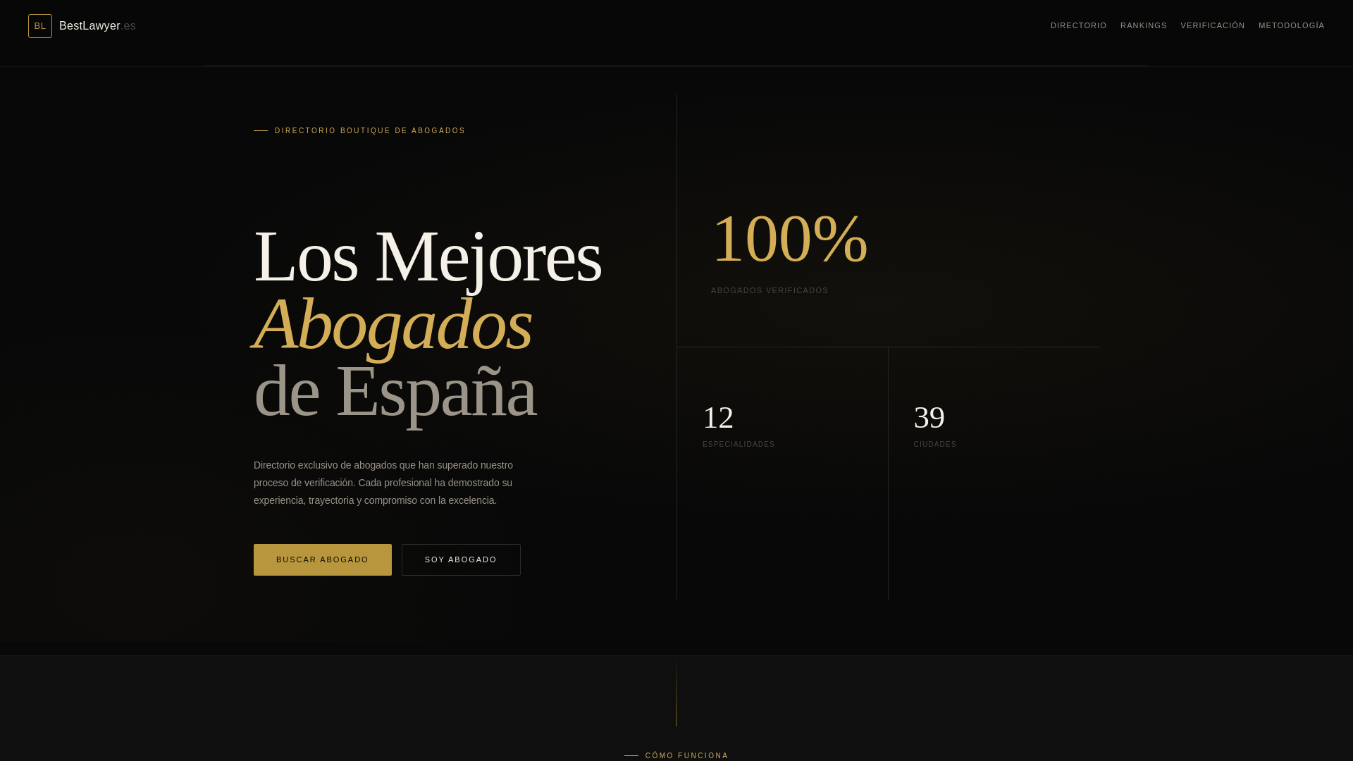 website screenshot of https://bestlawyer.es