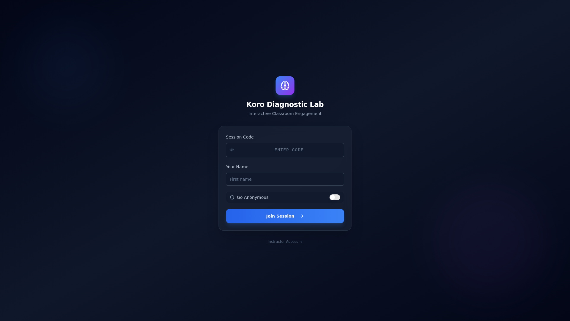 website screenshot of https://koro-vote.online/