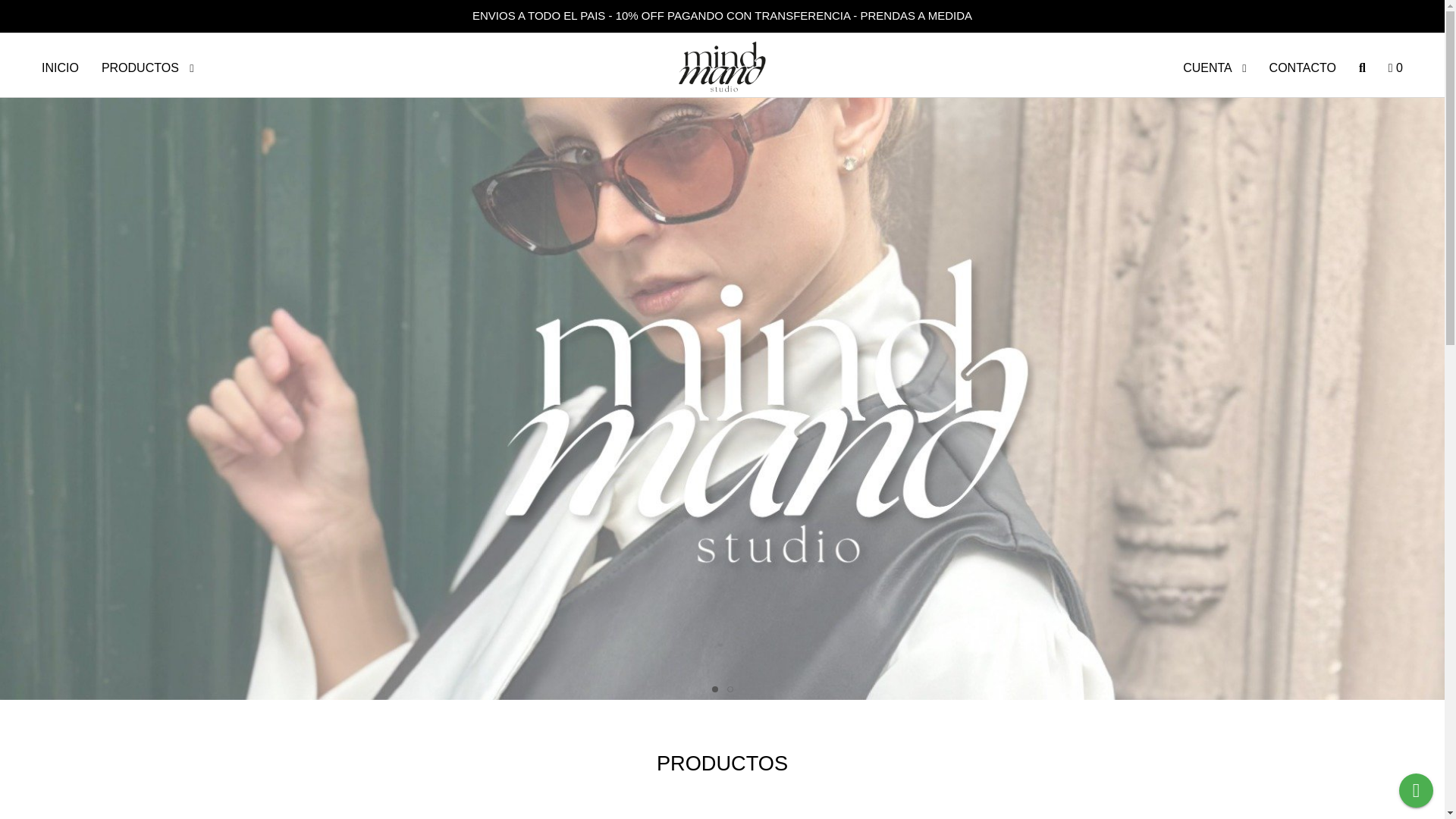 website screenshot of https://mindmandstudio.com.ar/