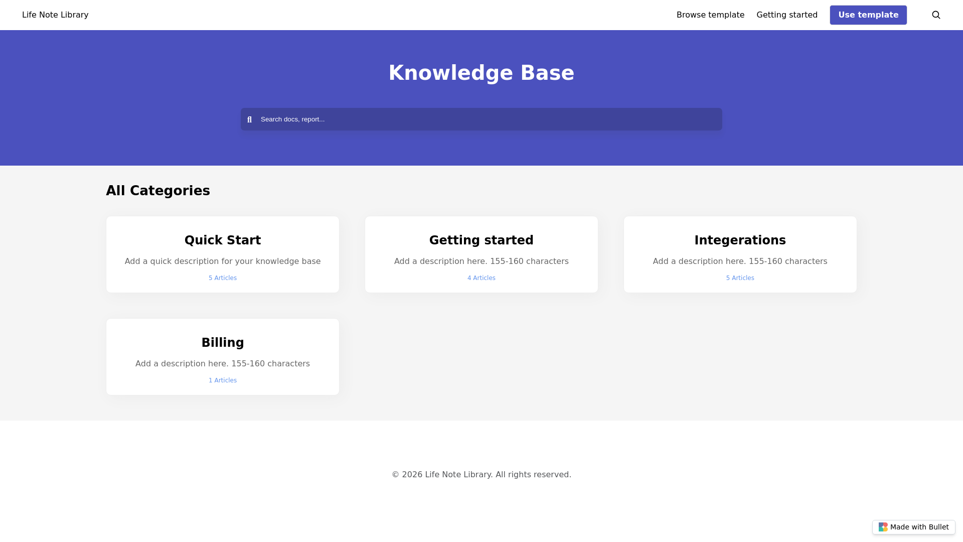 website screenshot of https://life-note-help-bullet.pages.dev/