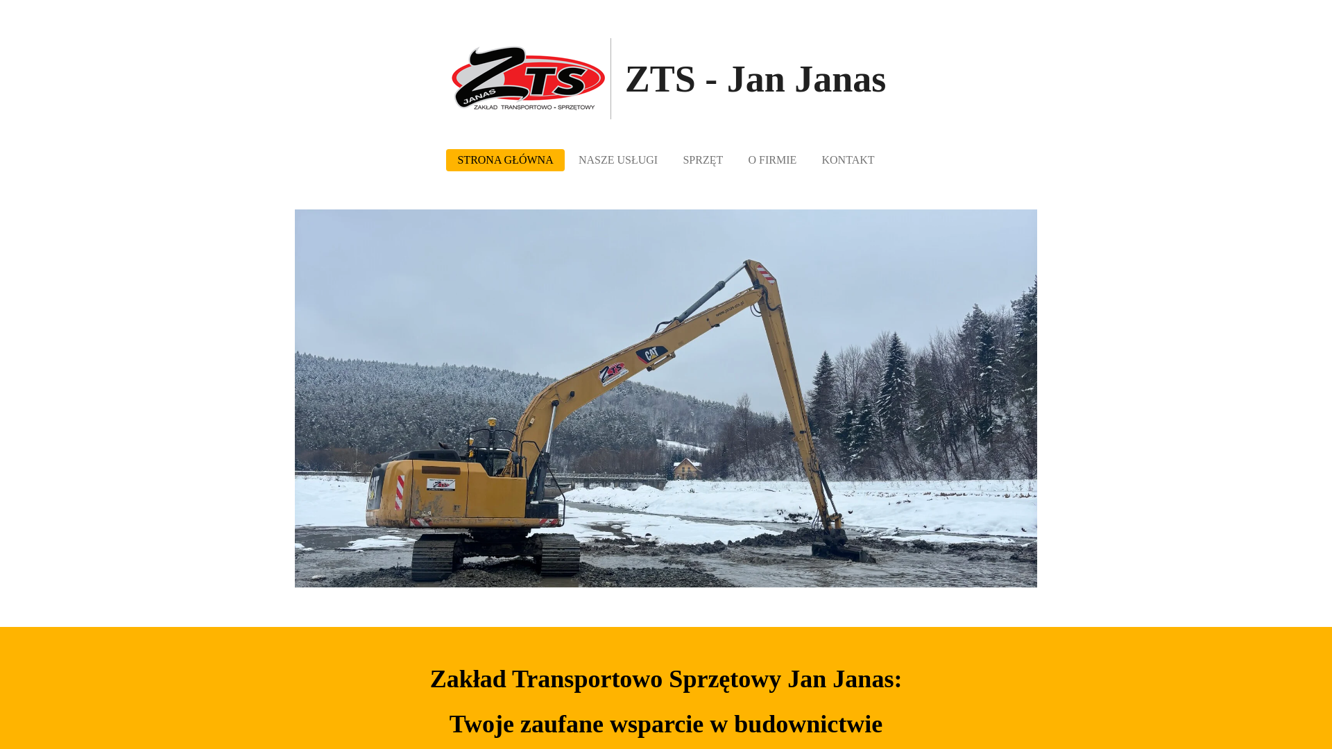 website screenshot of https://janas-zts.com/