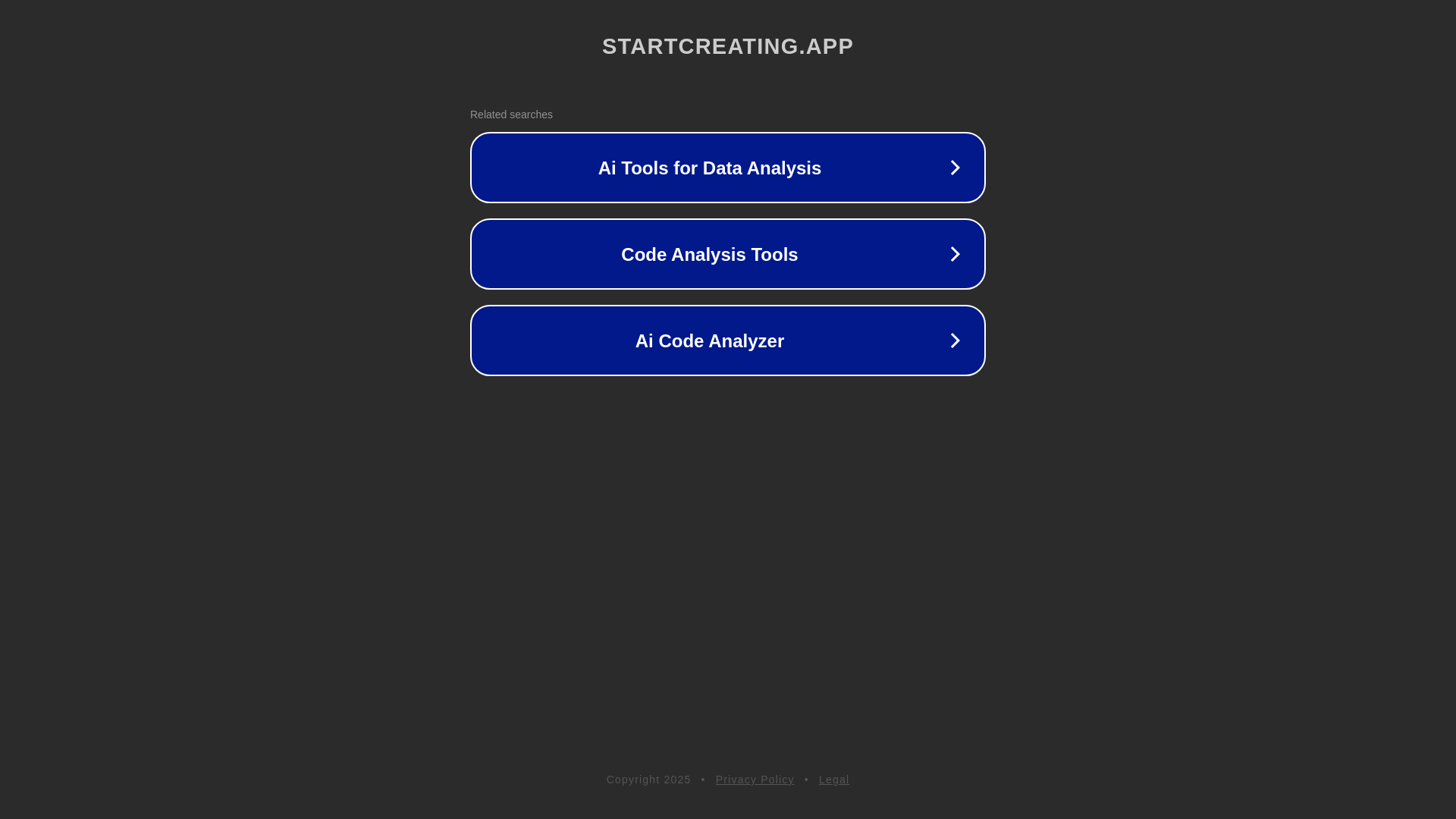 website screenshot of https://startcreating.app/