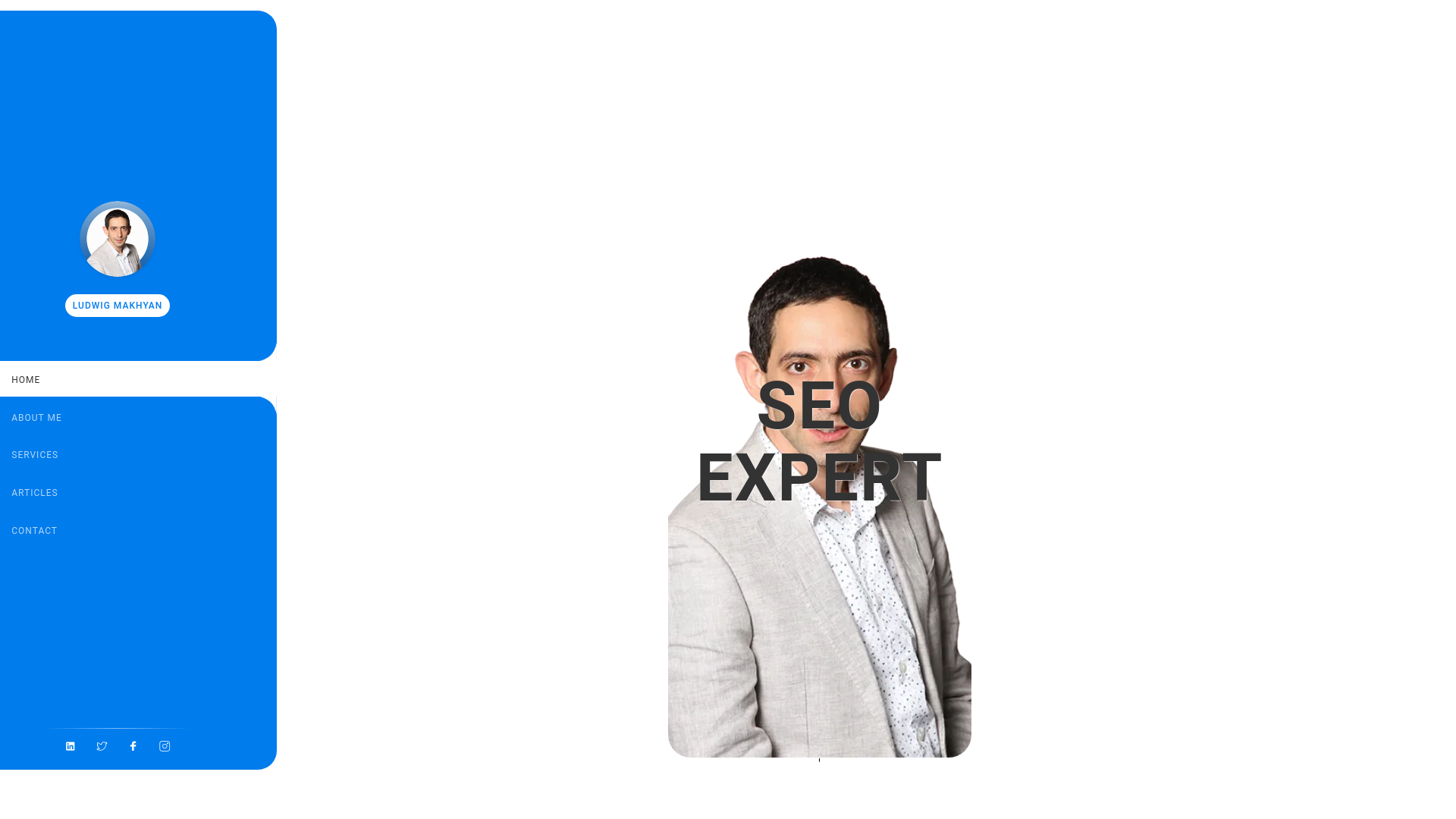 website screenshot of https://ludwigmakhyan.pages.dev/