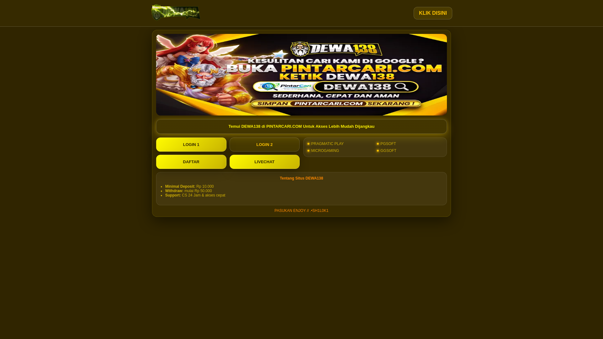 website screenshot of https://do-not-panic.pages.dev/