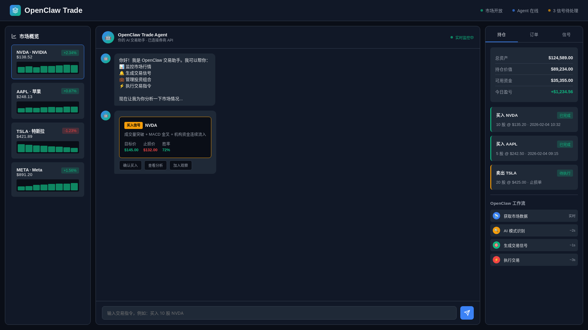 website screenshot of https://openclaw-trading.pages.dev/