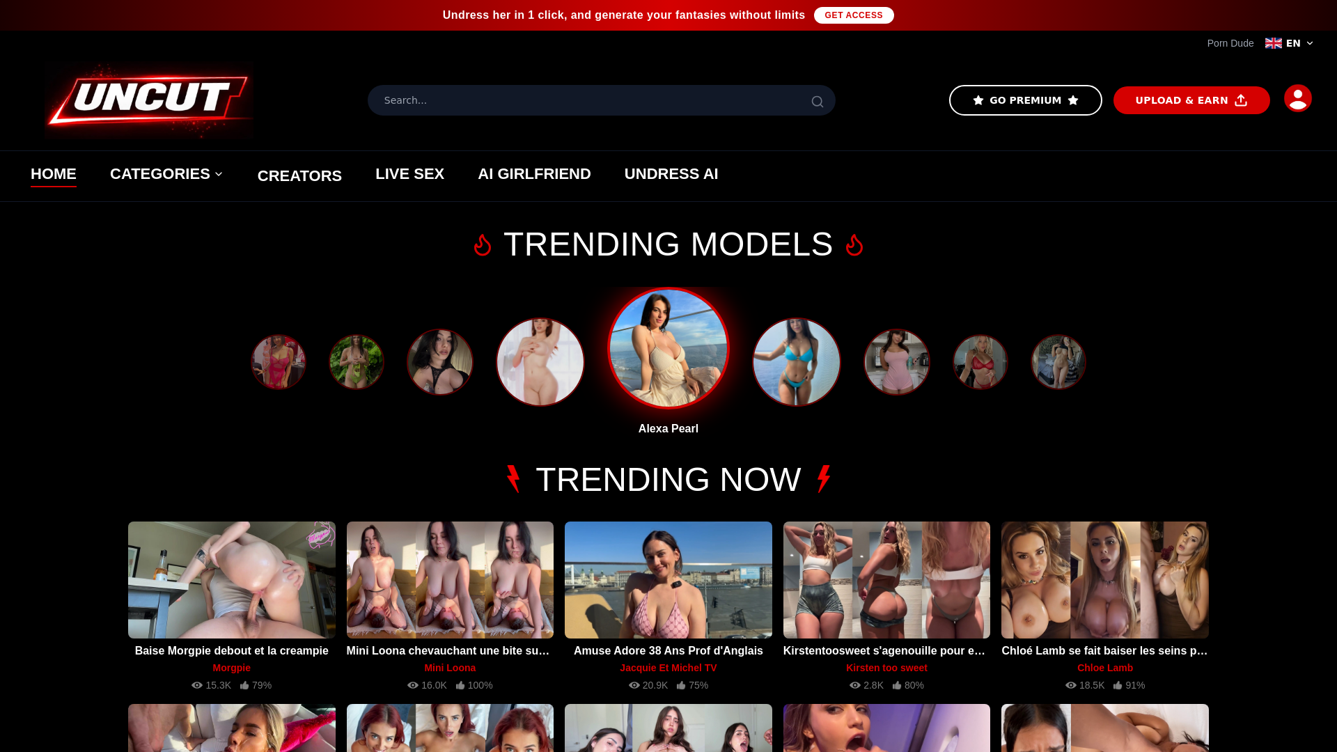 website screenshot of https://uncut2.pages.dev/