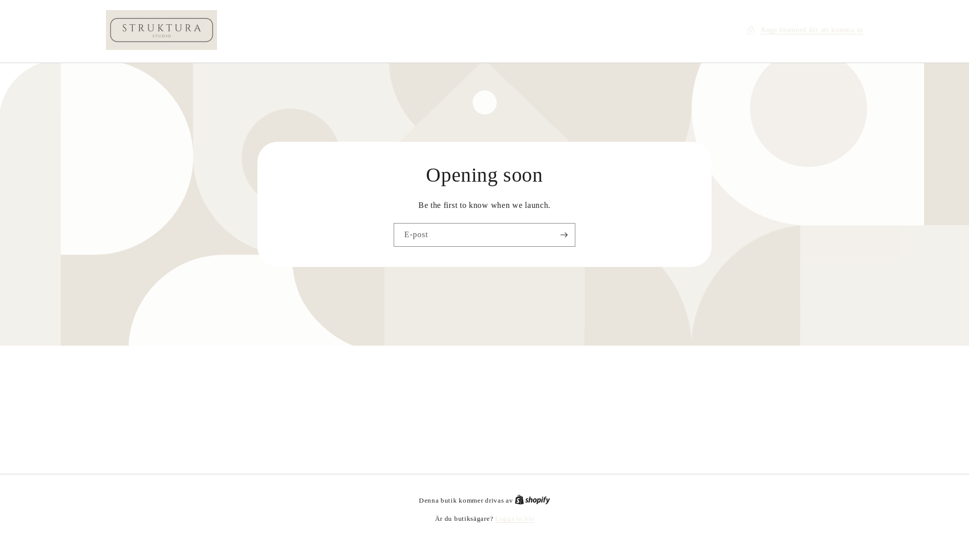 website screenshot of https://strukturastudio.dk/
