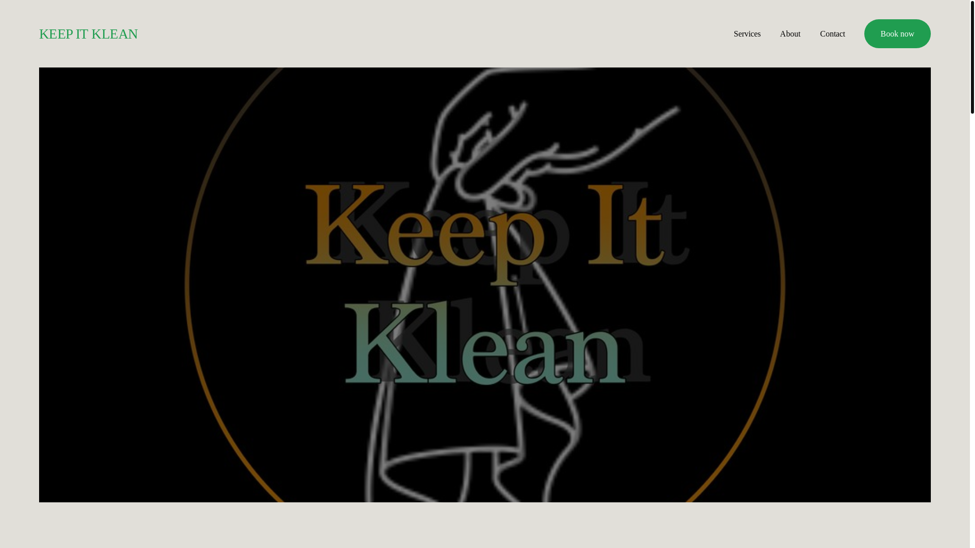 website screenshot of https://keepitkleankeef.com/