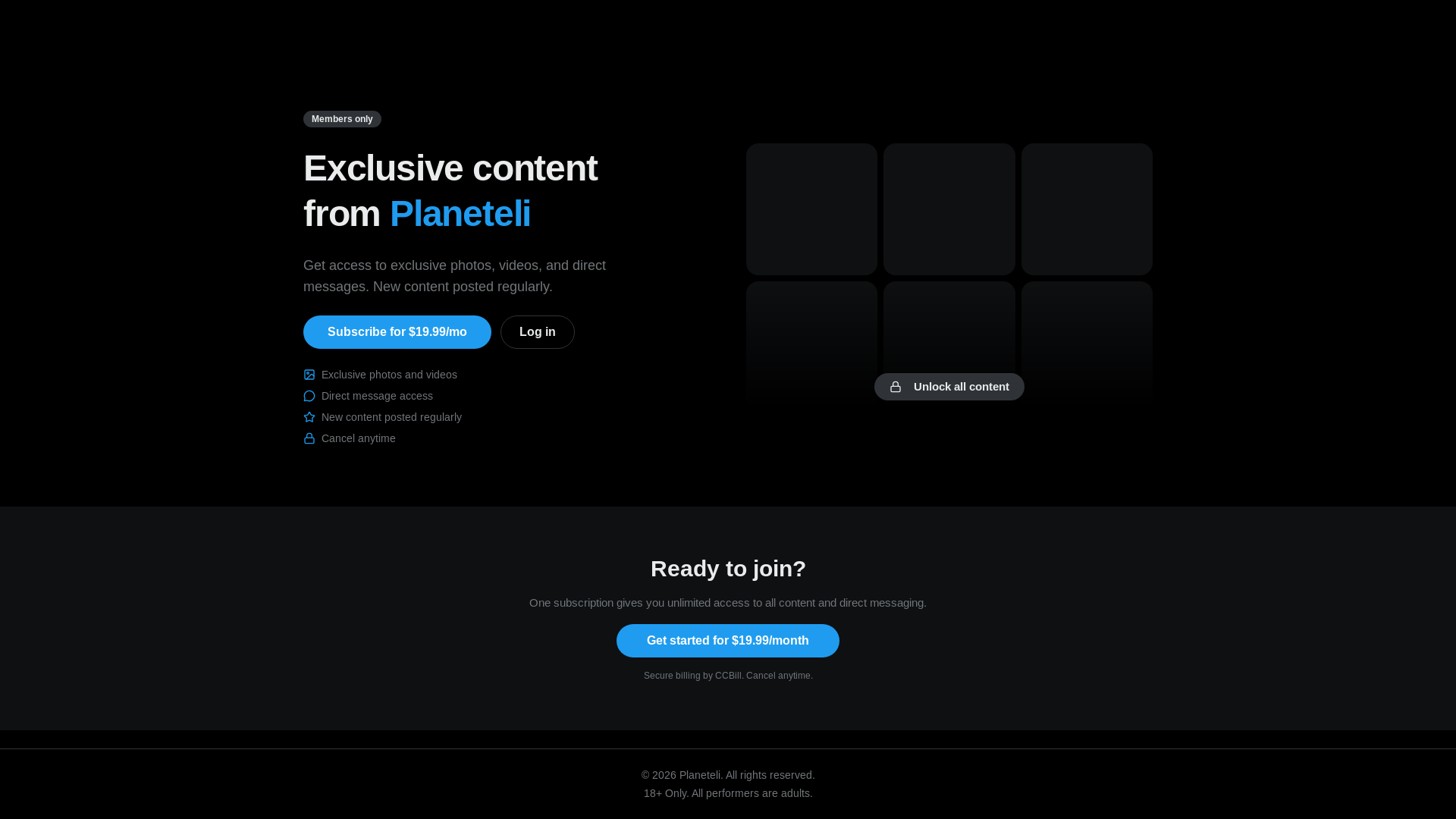 website screenshot of https://planeteli.pages.dev/