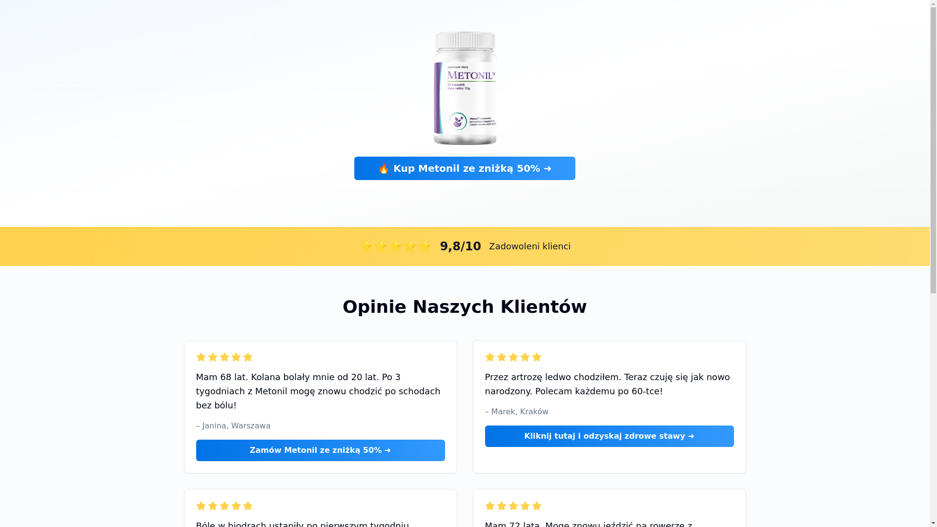 website screenshot of https://szczerarecenzja.shop/