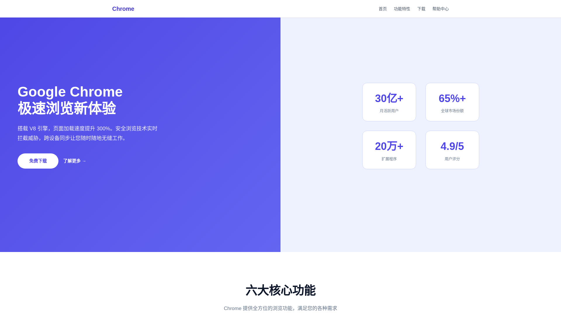 website screenshot of https://chrome-google-cn.hk.cn/