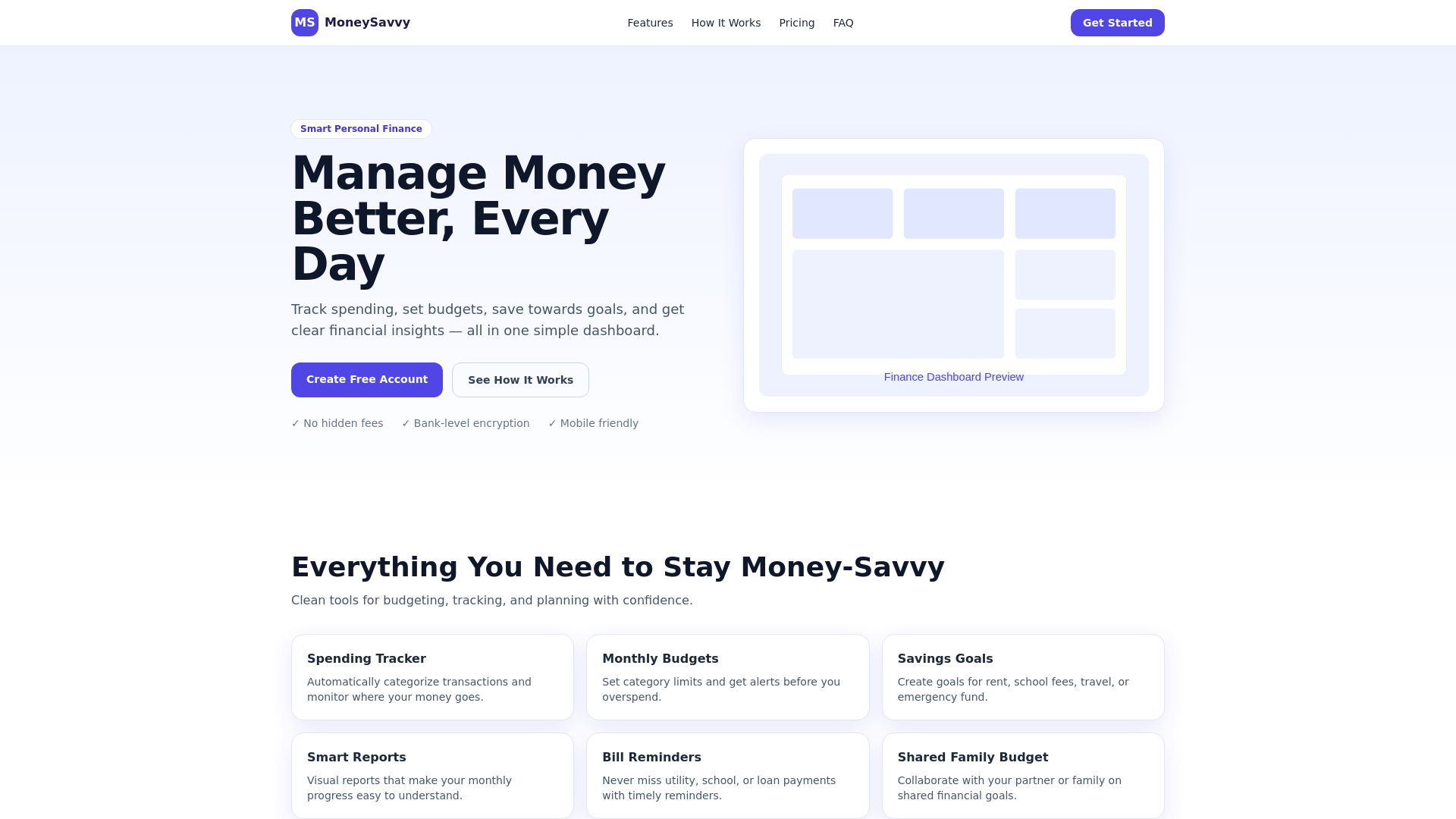 website screenshot of https://moneysavvy-ug-clone.pages.dev/