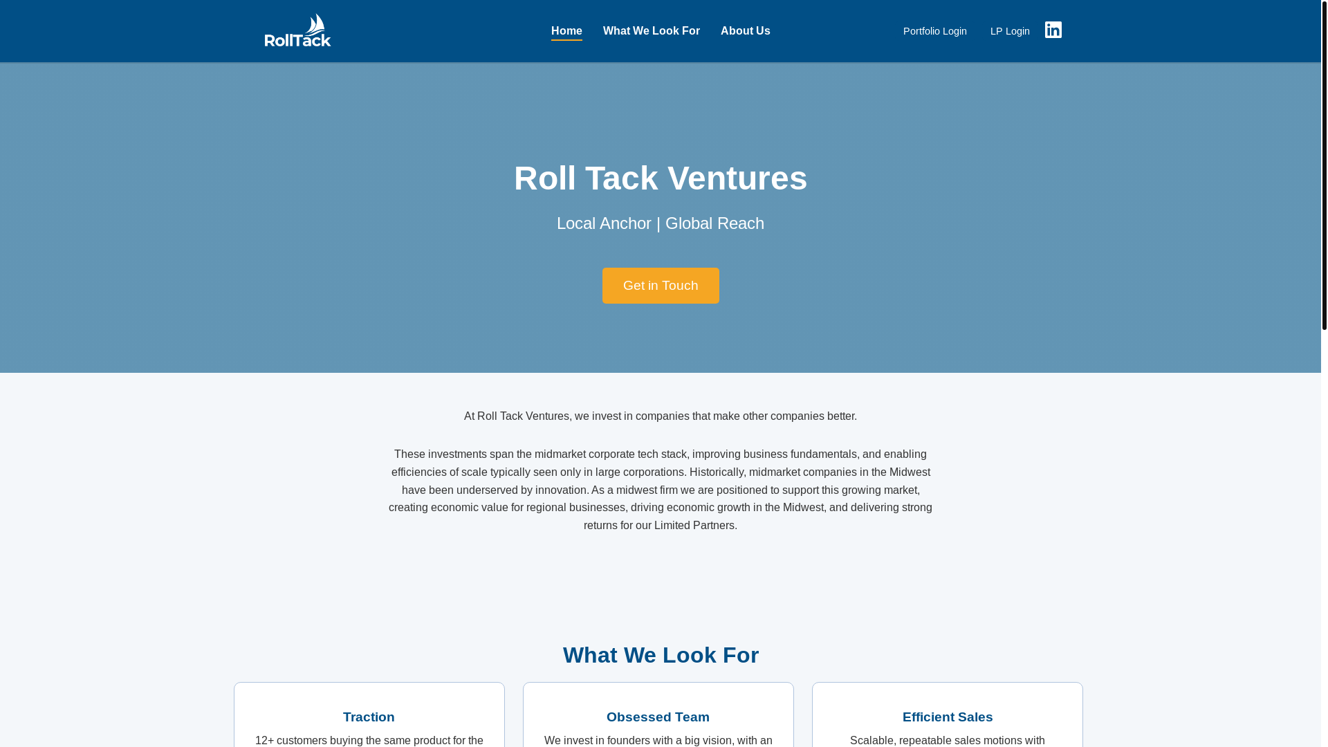 website screenshot of https://rolltack.pages.dev/