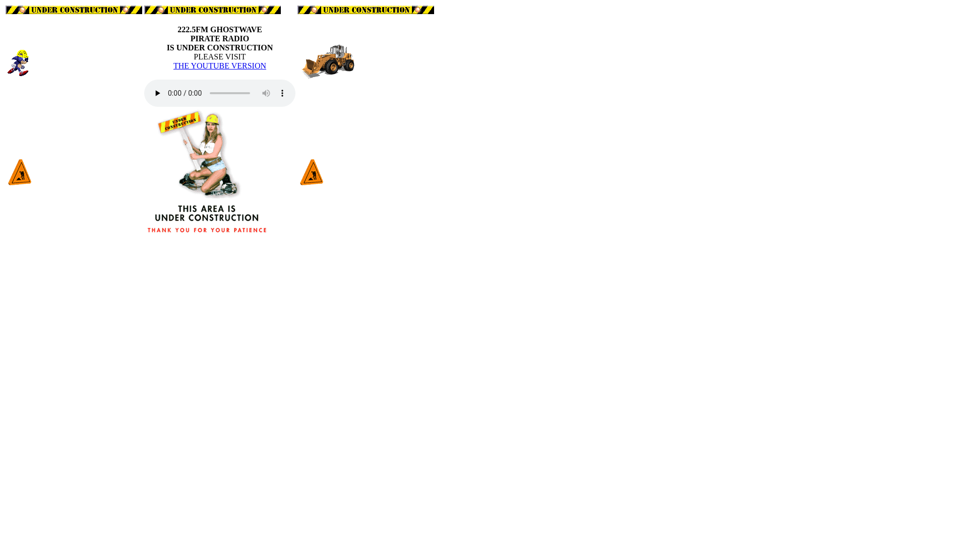 website screenshot of https://ghostwave.soy/