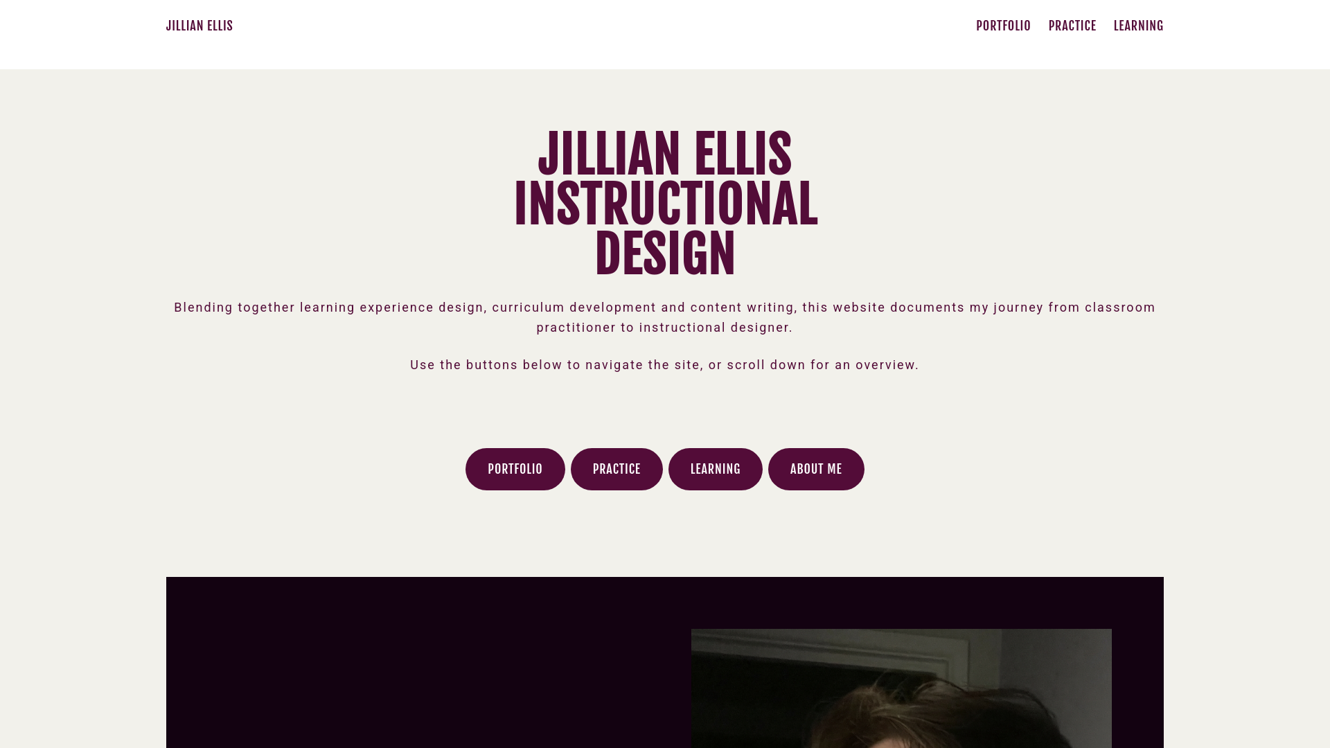 website screenshot of https://ellisinstruction.uk/