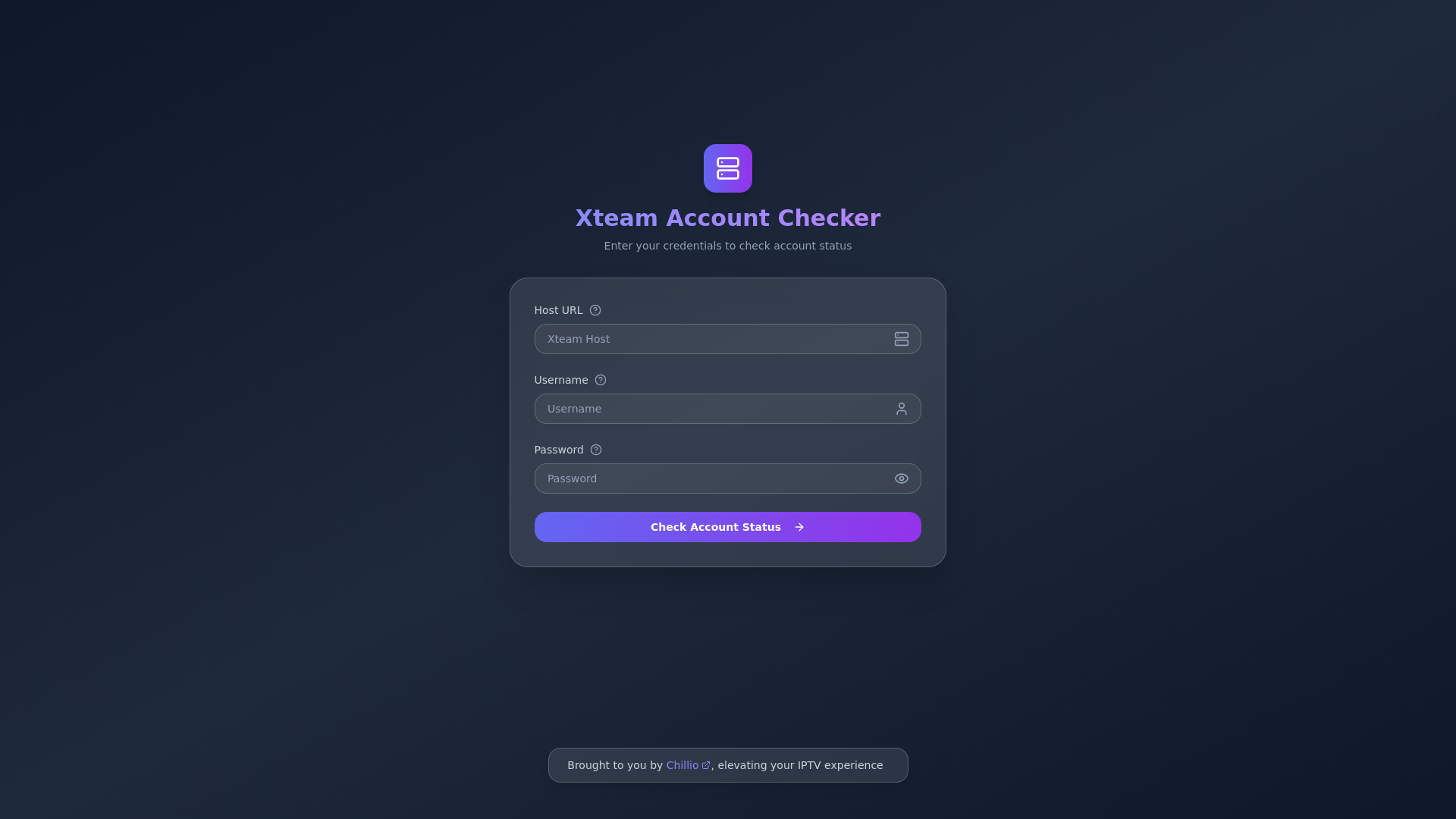 website screenshot of https://myiptvaccount.info/