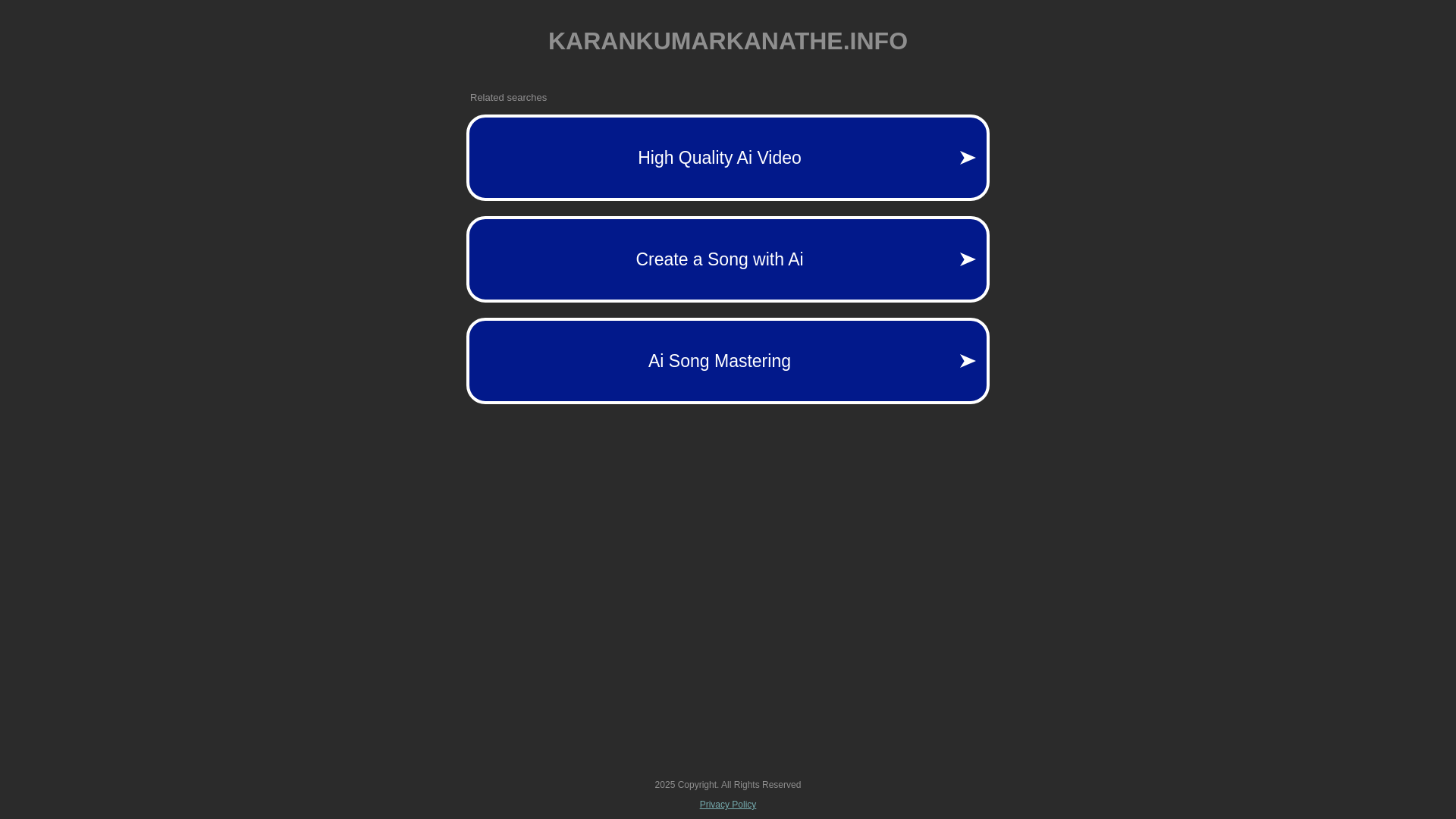 website screenshot of https://karankumarkanathe.info/