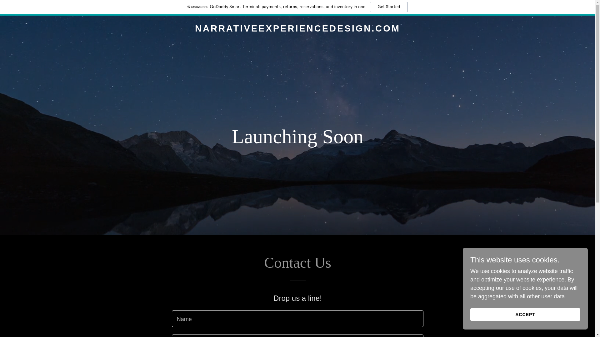 website screenshot of https://narrativeexperiencedesign.com/