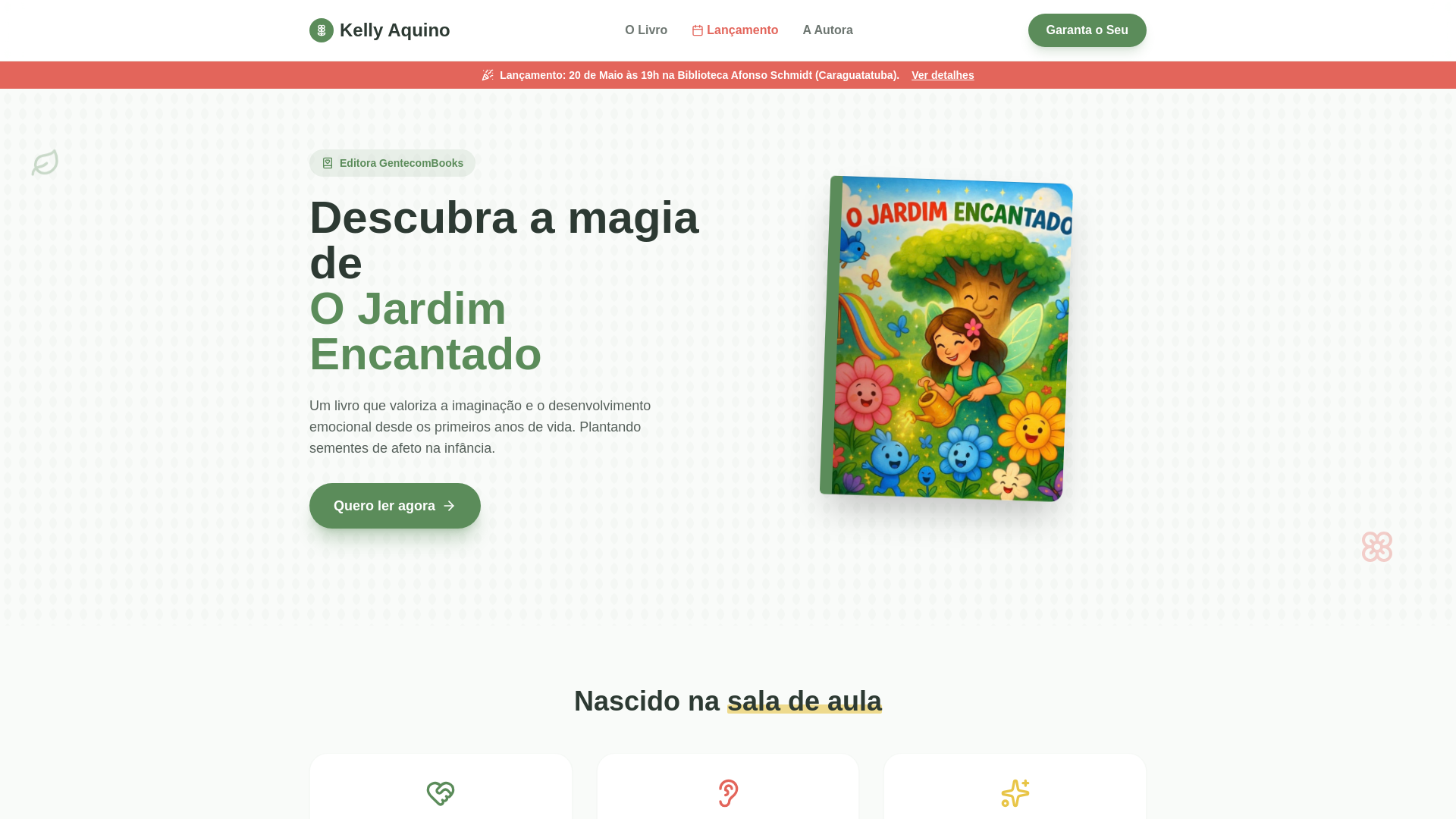 website screenshot of https://kellyaquino.pages.dev/