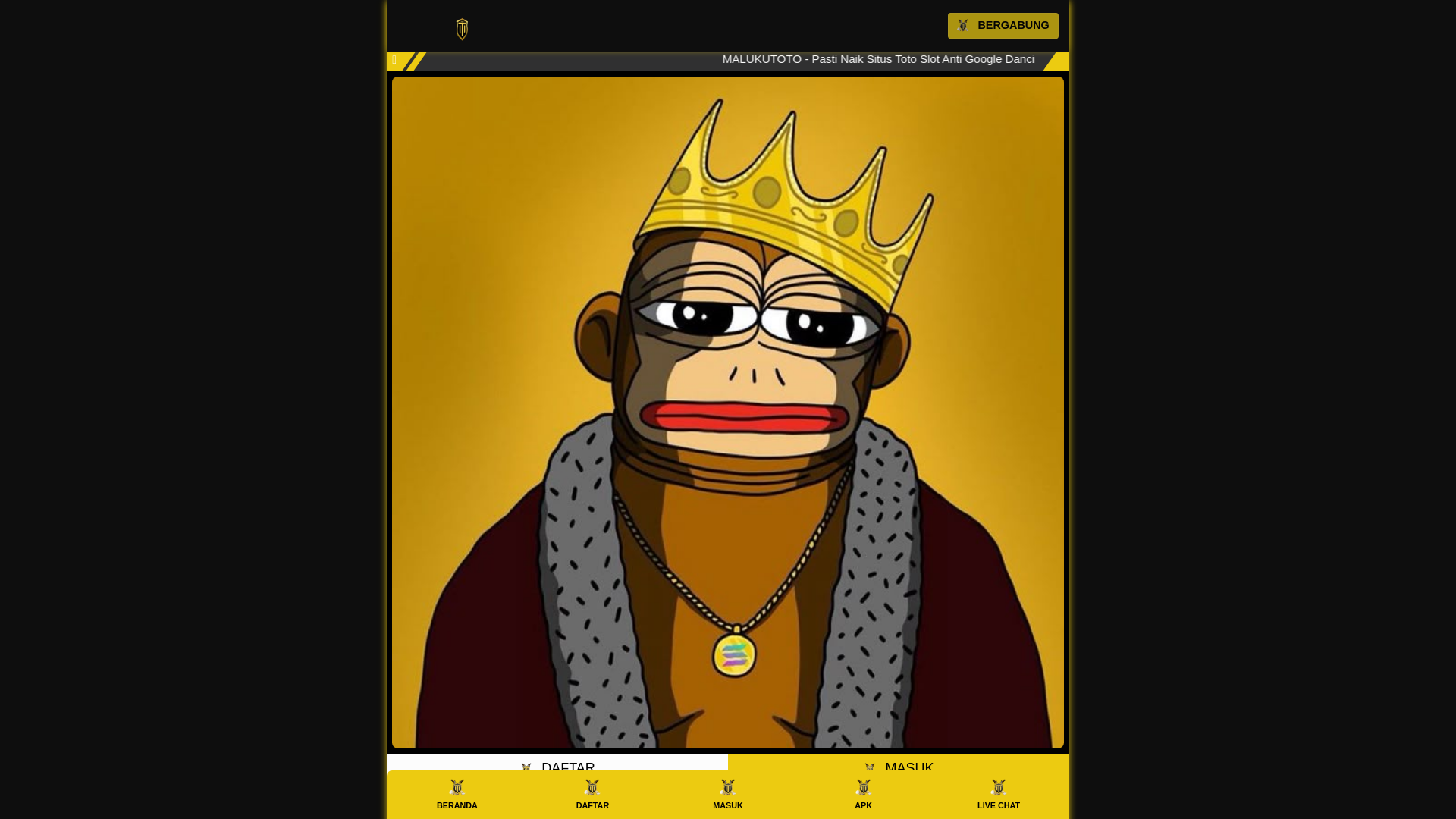 website screenshot of https://merendah-aja-la-ya-bre.pages.dev/