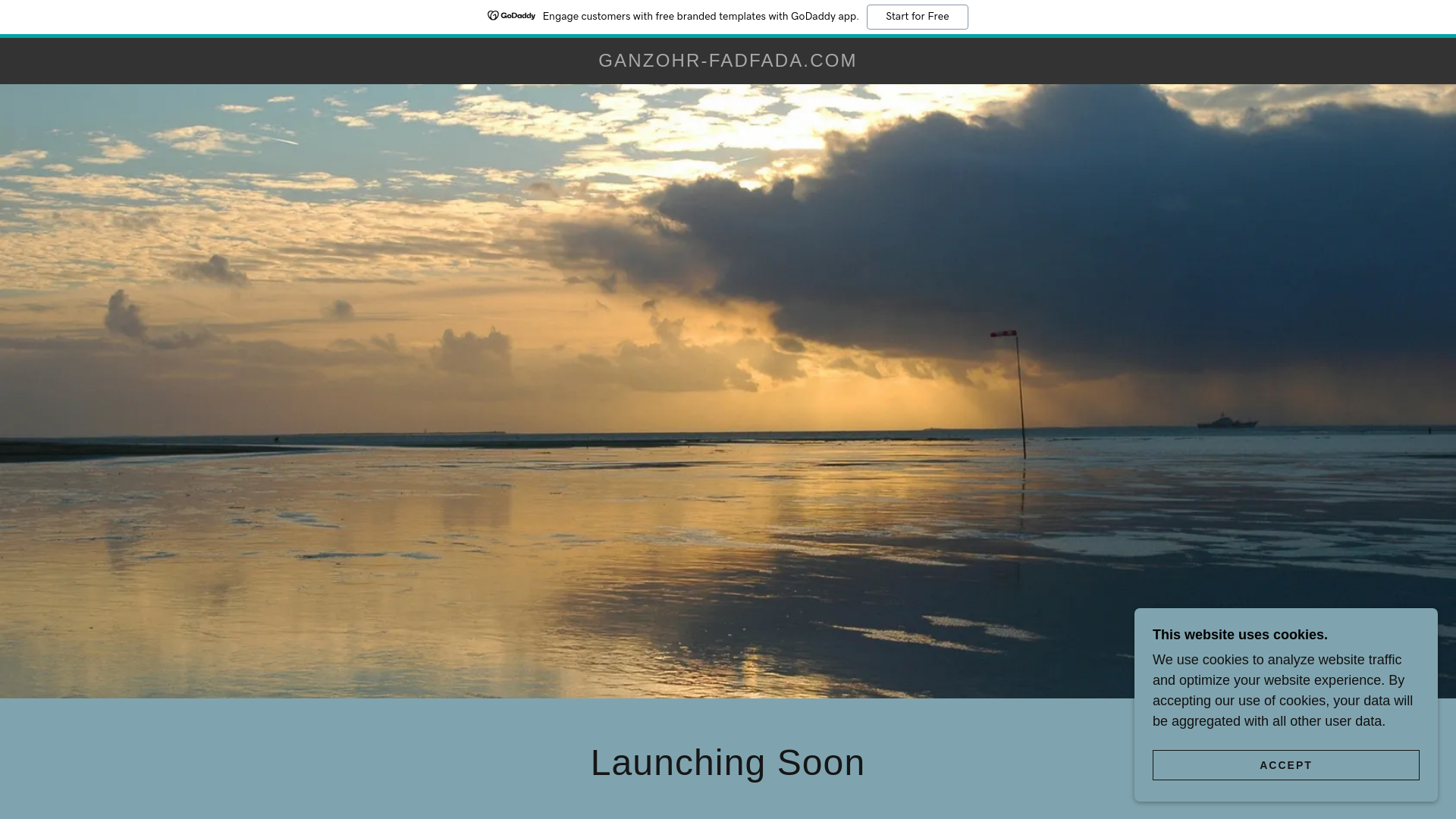 website screenshot of https://ganzohr-fadfada.com/