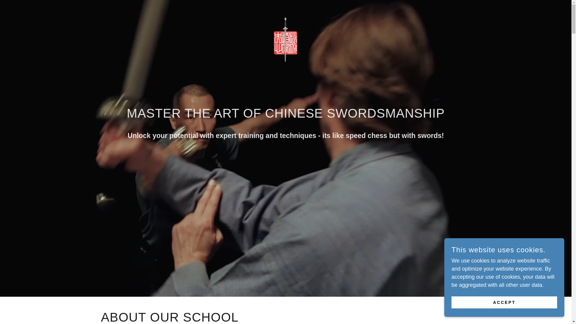 website screenshot of https://chineseswordsmanshipaustralia.com/