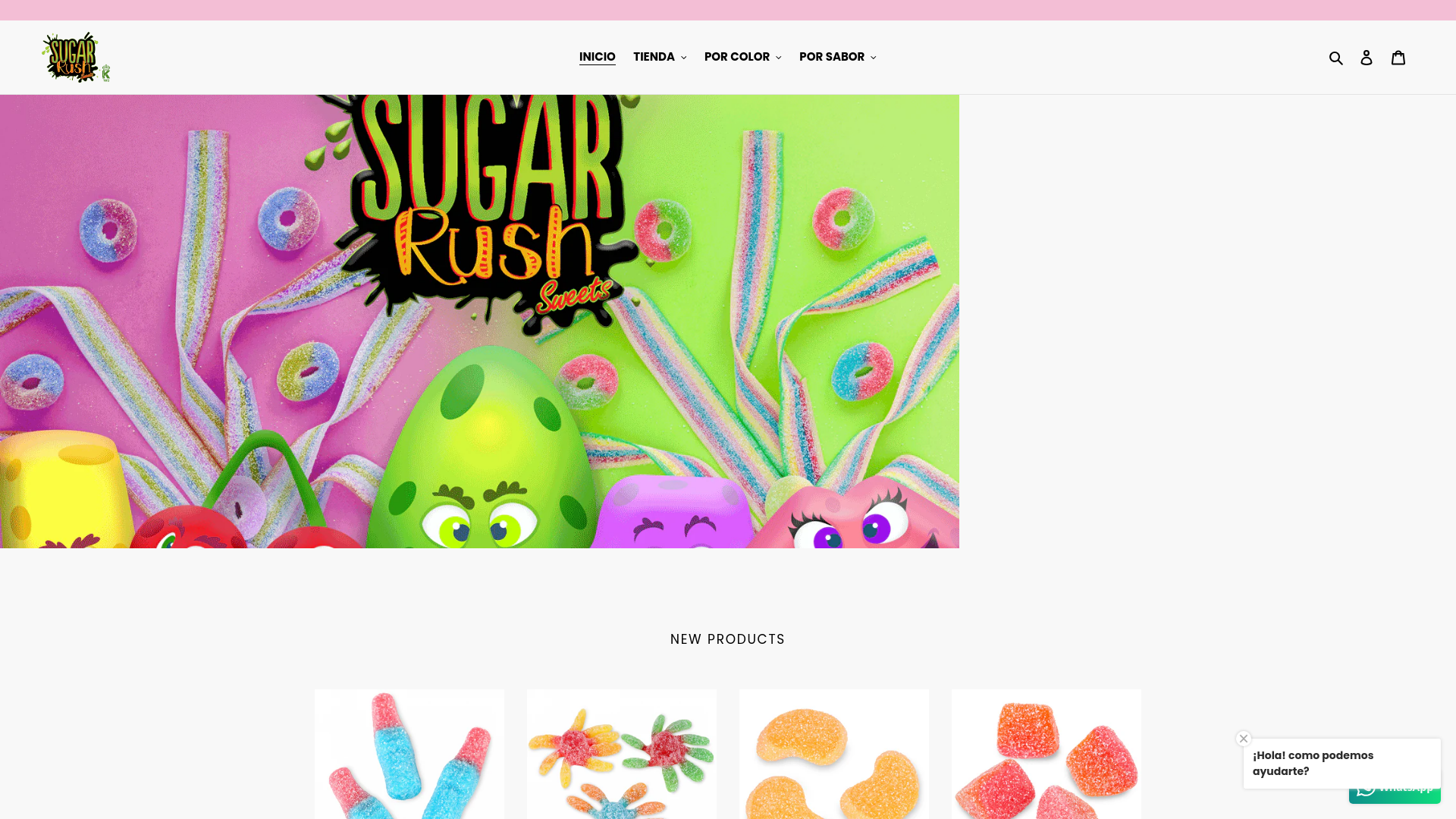 website screenshot of https://sugarrushpty.site/