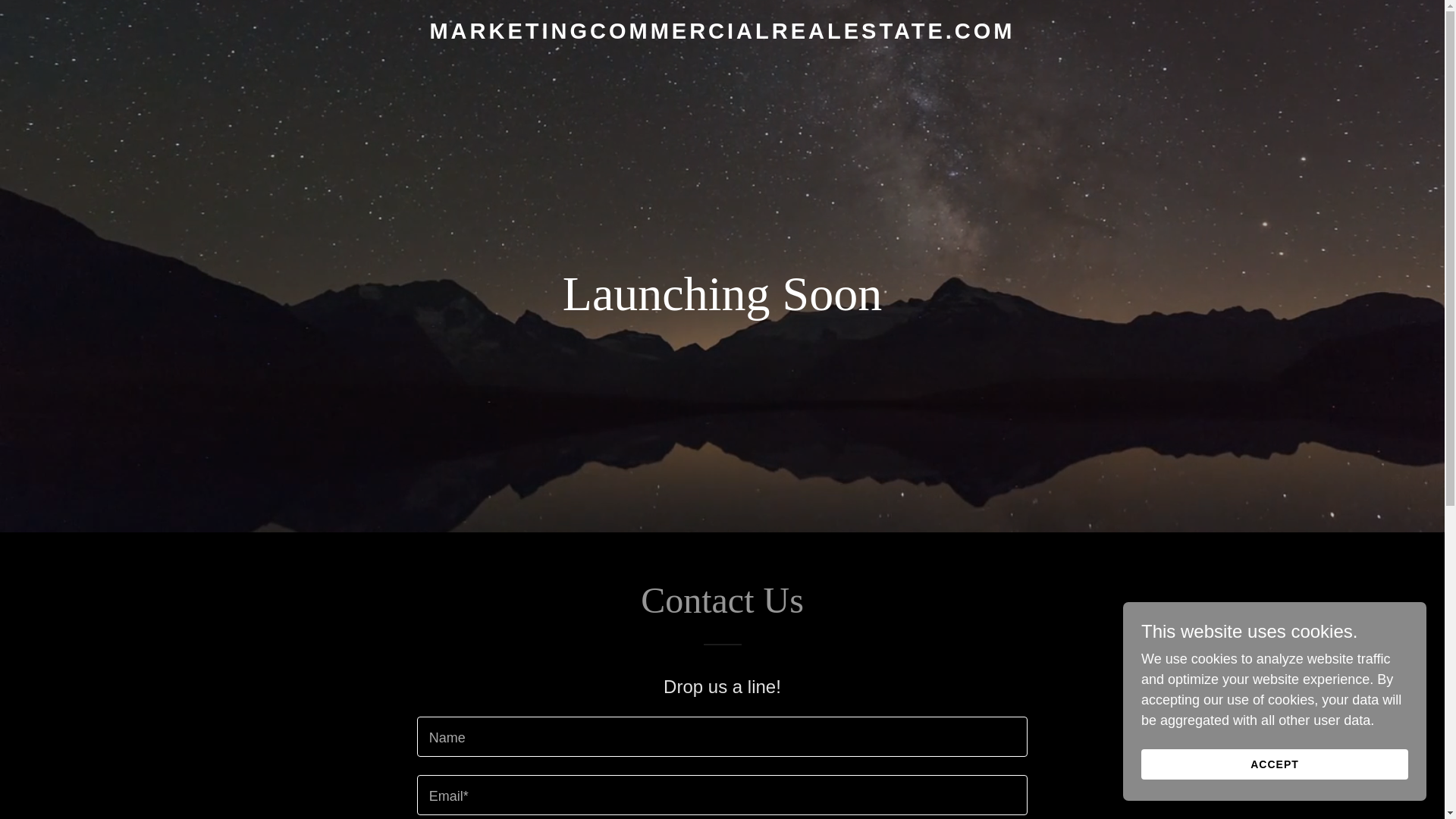website screenshot of https://marketingcommercialrealestate.com/