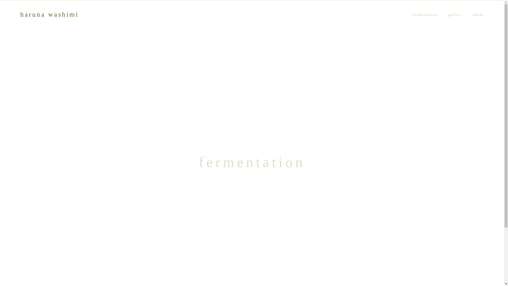 website screenshot of https://harunawashimi.com/