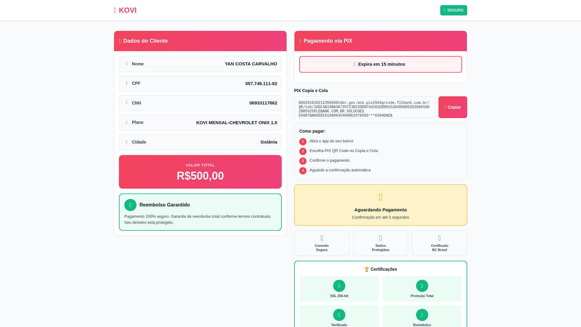 website screenshot of https://kovi-aluguel-veiculos-plano-mensal-ativar.pages.dev/