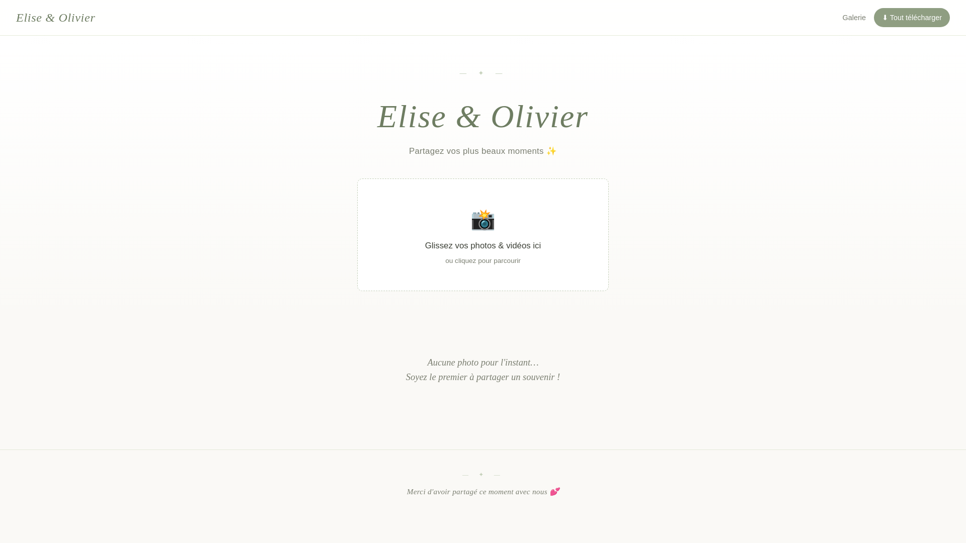 website screenshot of https://eliseetolivier2026.com/