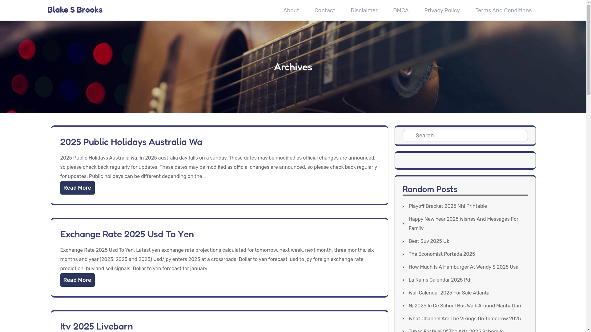 website screenshot of https://blakesbrooksj.pages.dev/