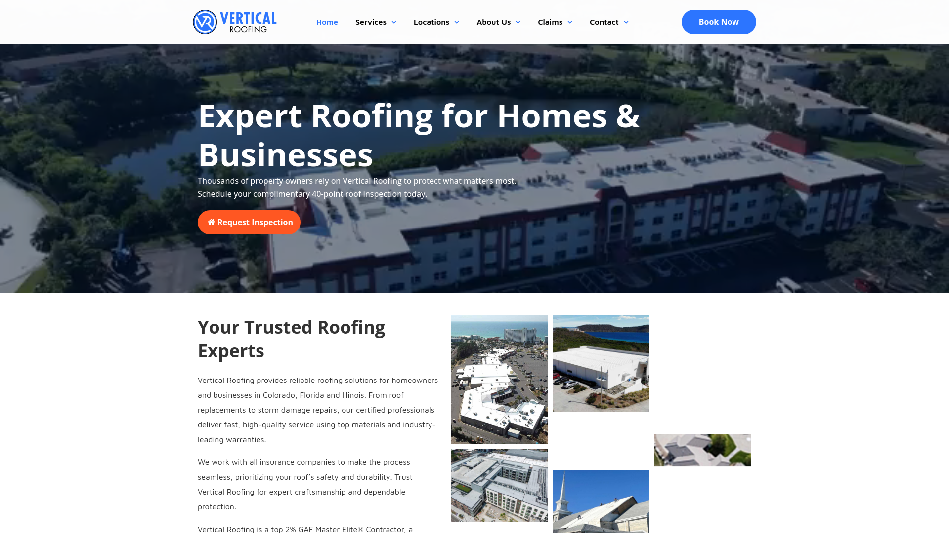 website screenshot of https://latruecolorsservices.com