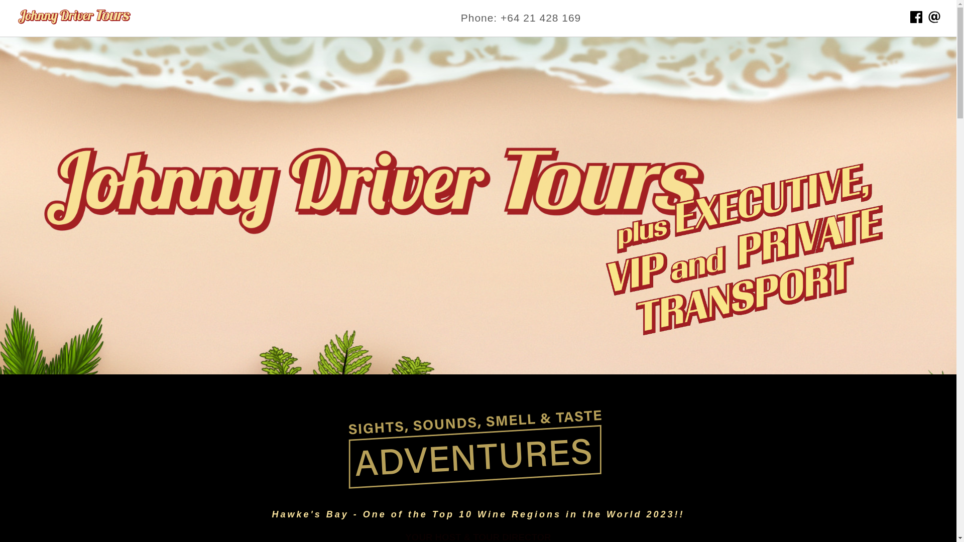 website screenshot of https://johnnydriver.pages.dev/