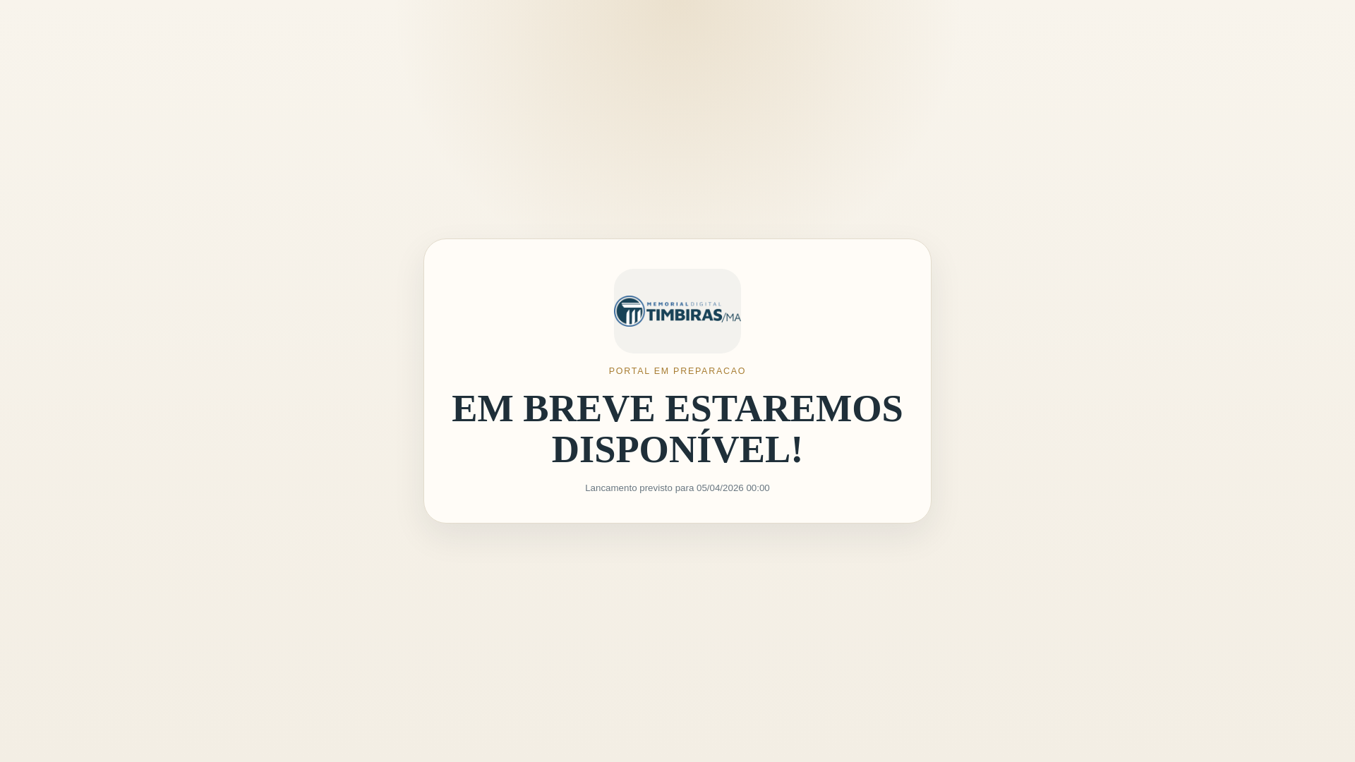 website screenshot of https://memorialtimbiras.com.br/