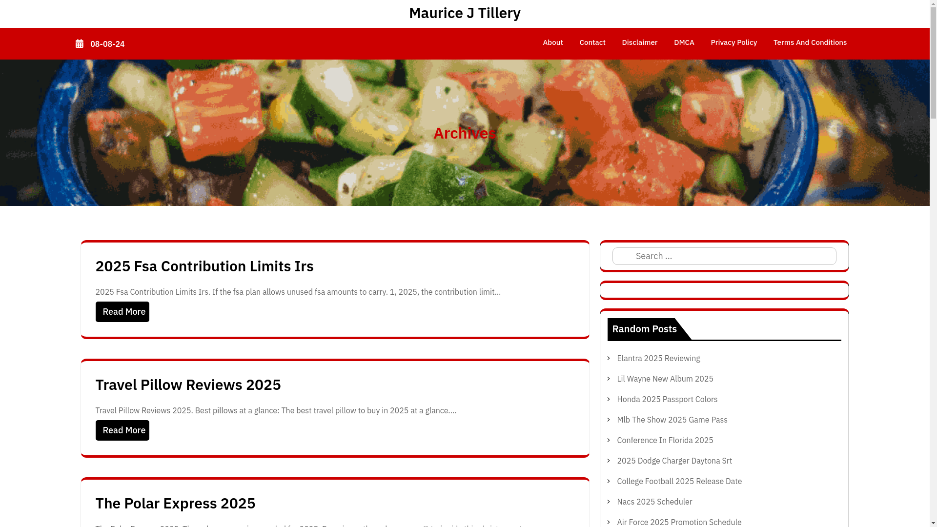 website screenshot of https://mauricejtilleryg.pages.dev/