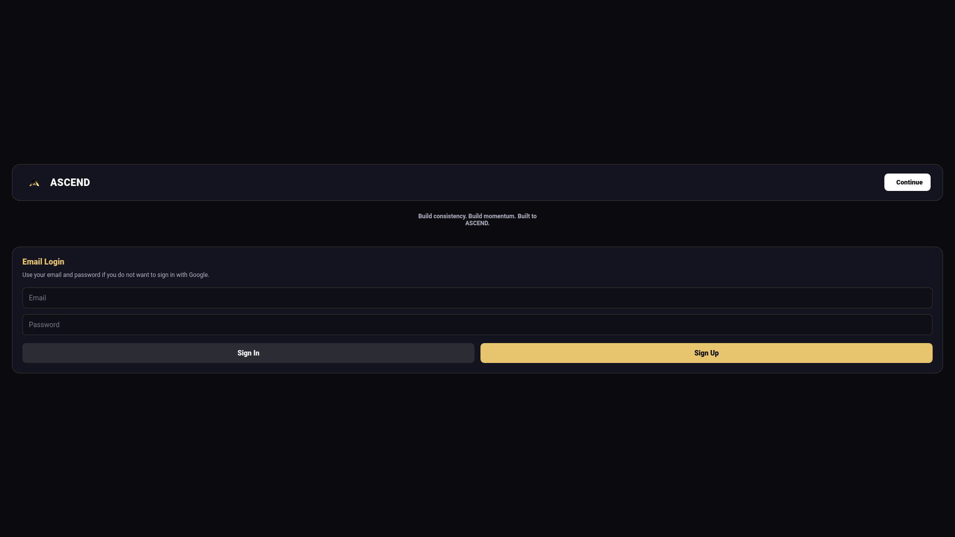 website screenshot of https://ascend-6na.pages.dev/