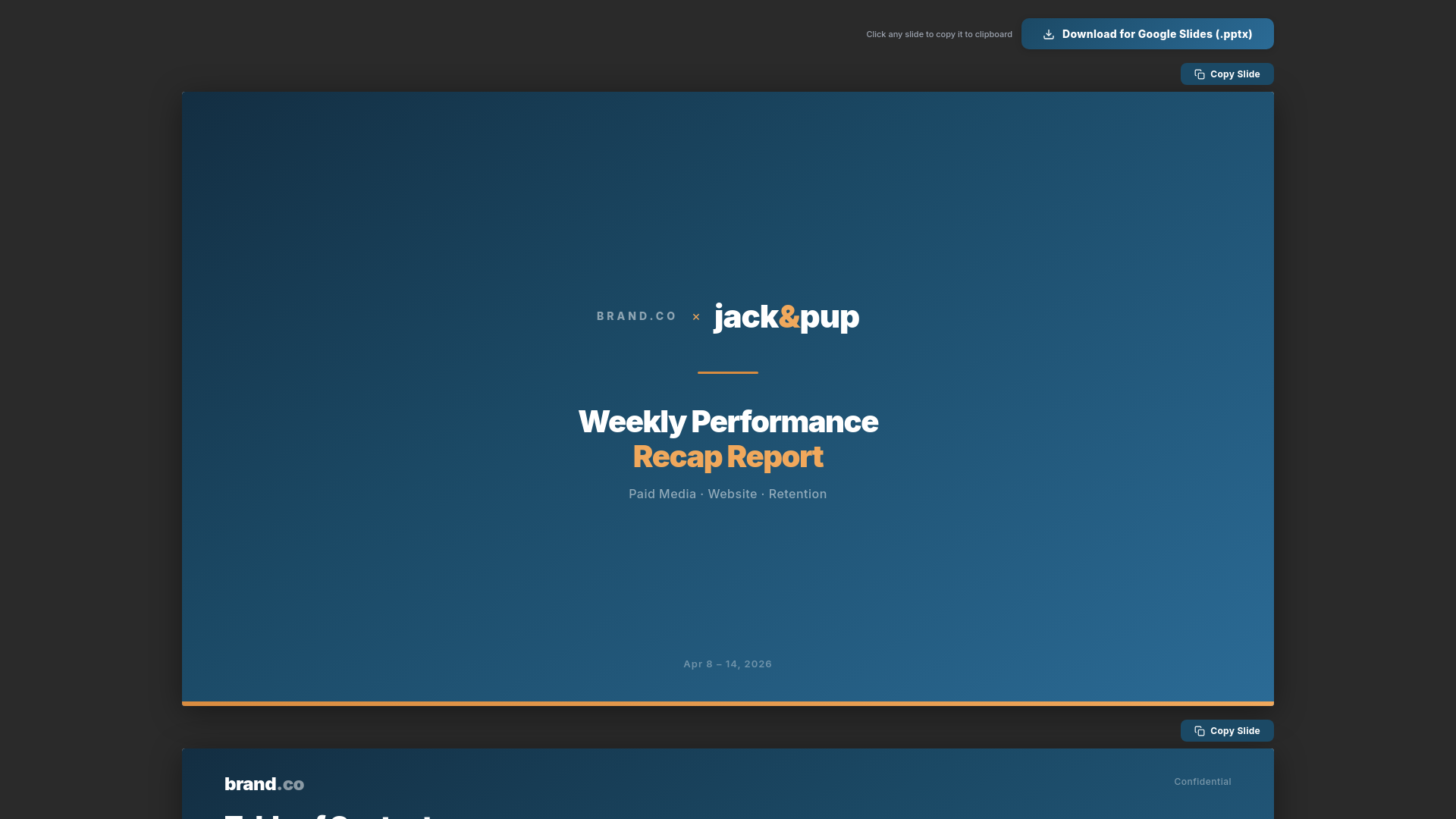 website screenshot of https://brandco-jackandpup-full-parity-parity-staging.pages.dev/