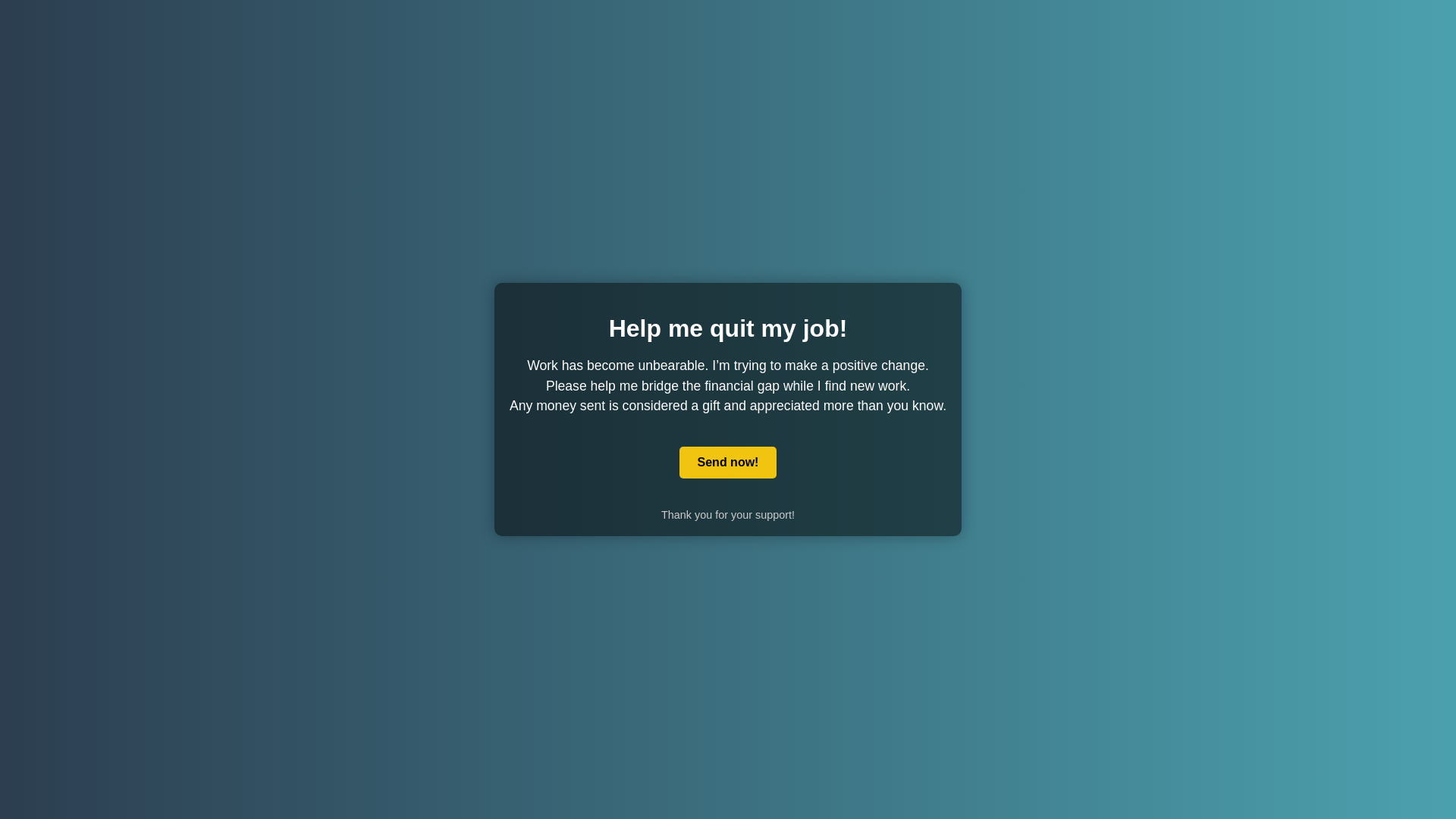 website screenshot of https://helpmequitmyjob-com.pages.dev/