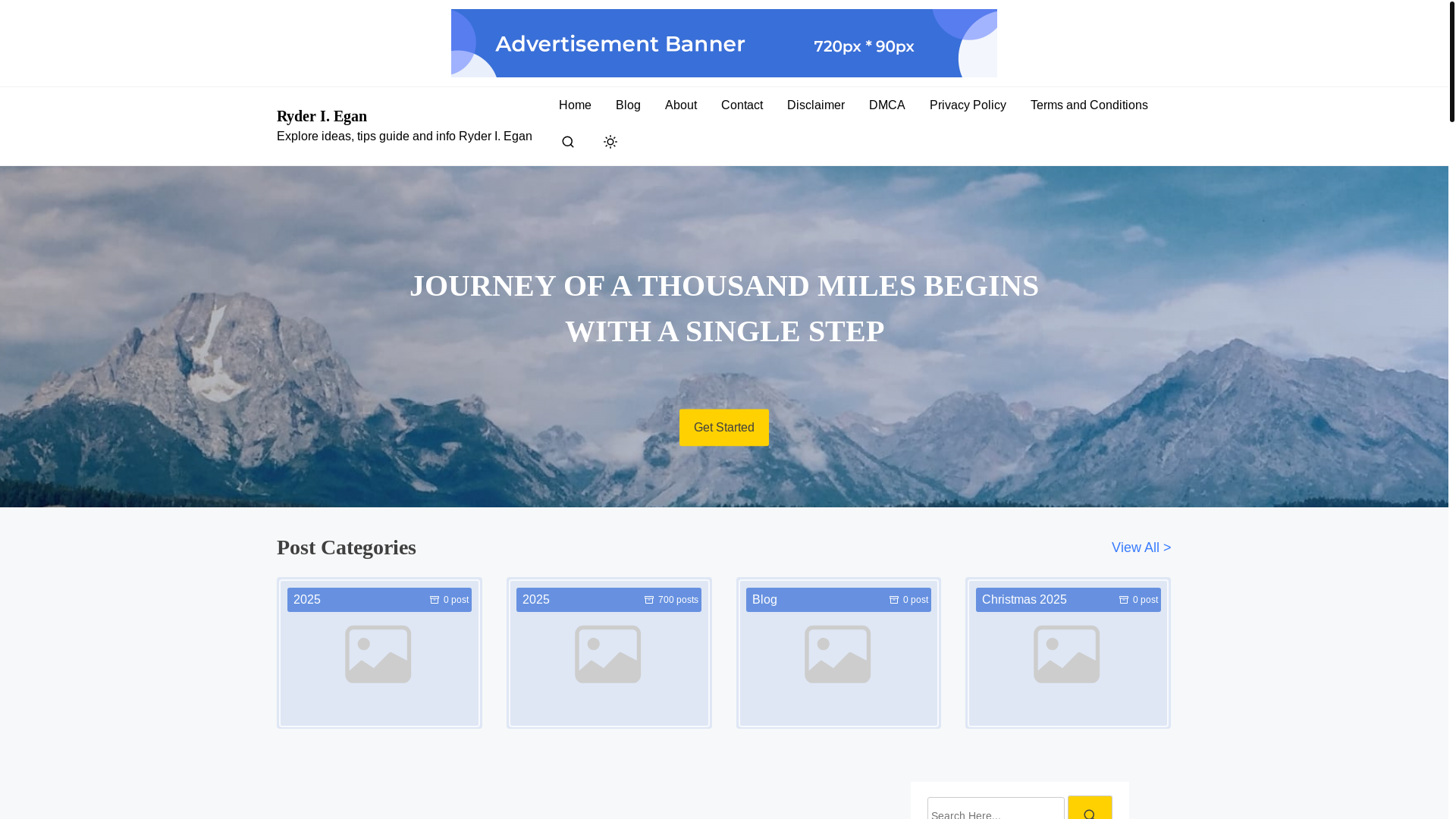 website screenshot of https://ryderiegan.pages.dev/
