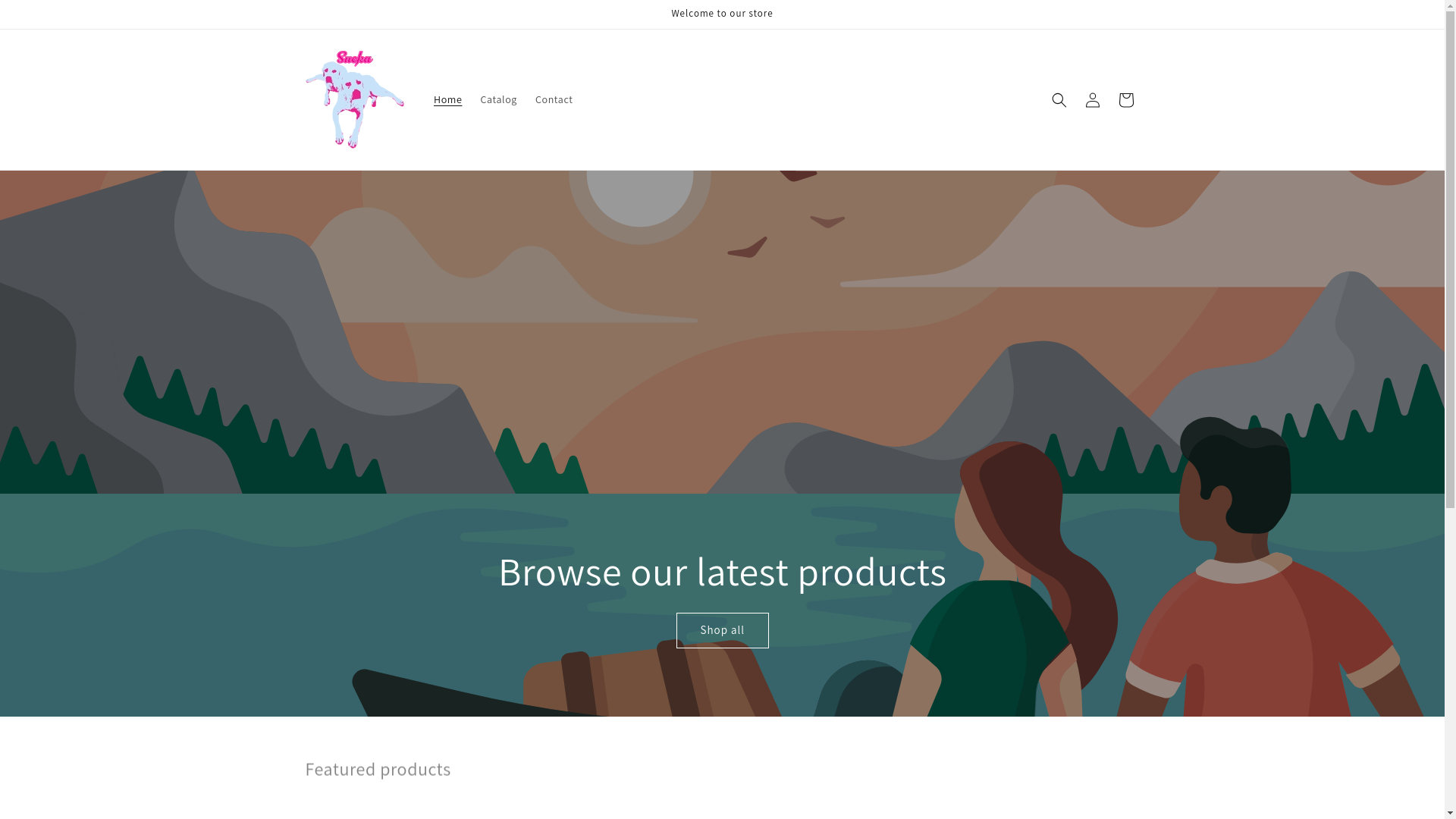 website screenshot of https://suckaco.com/