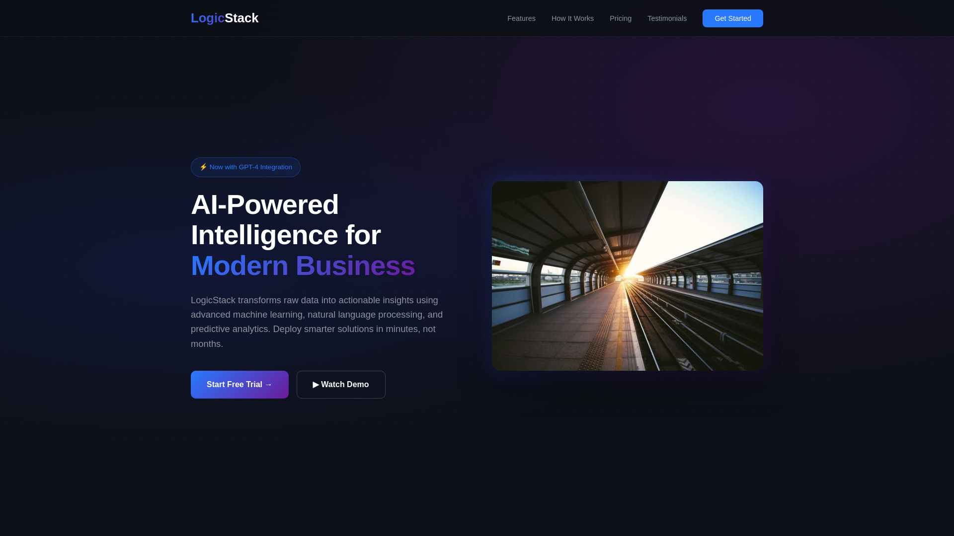 website screenshot of https://logicstack-4mh.pages.dev/