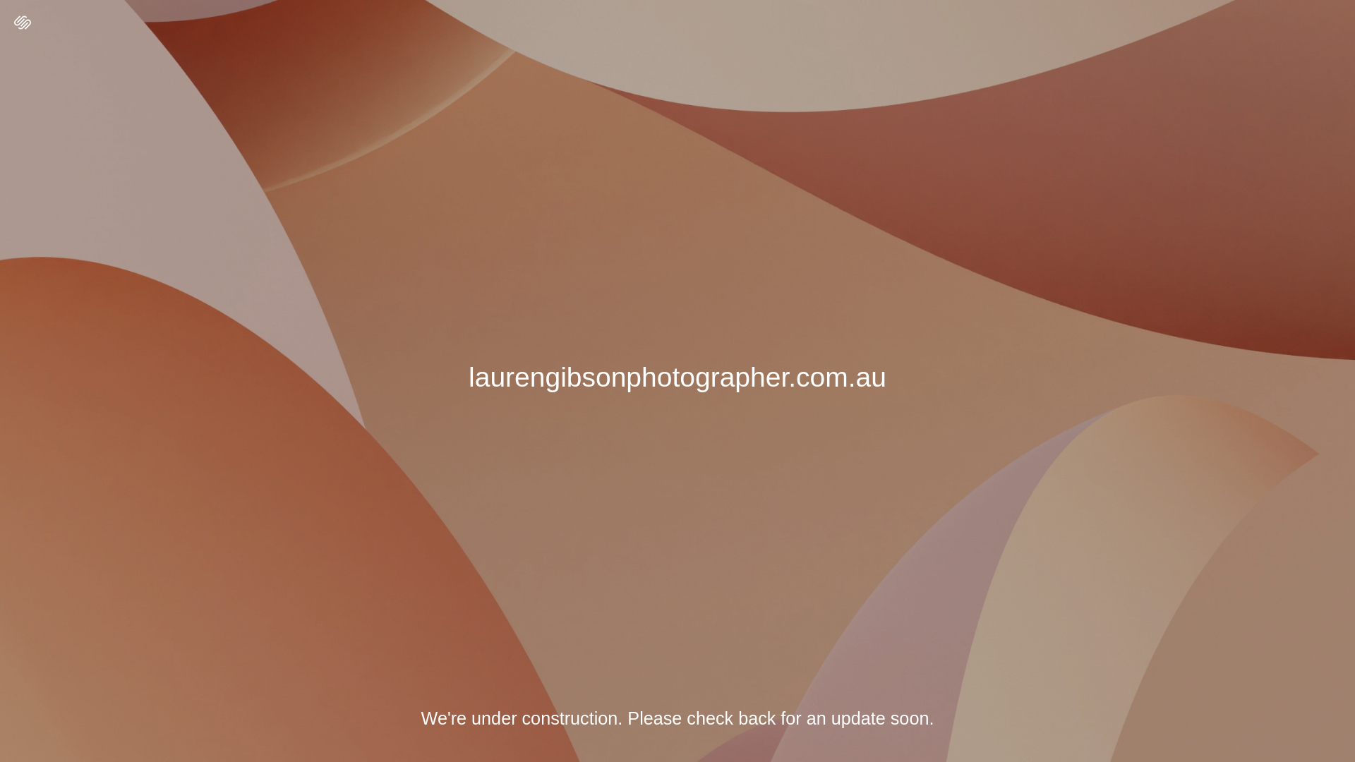 website screenshot of https://laurengibsonphotographer.com.au/