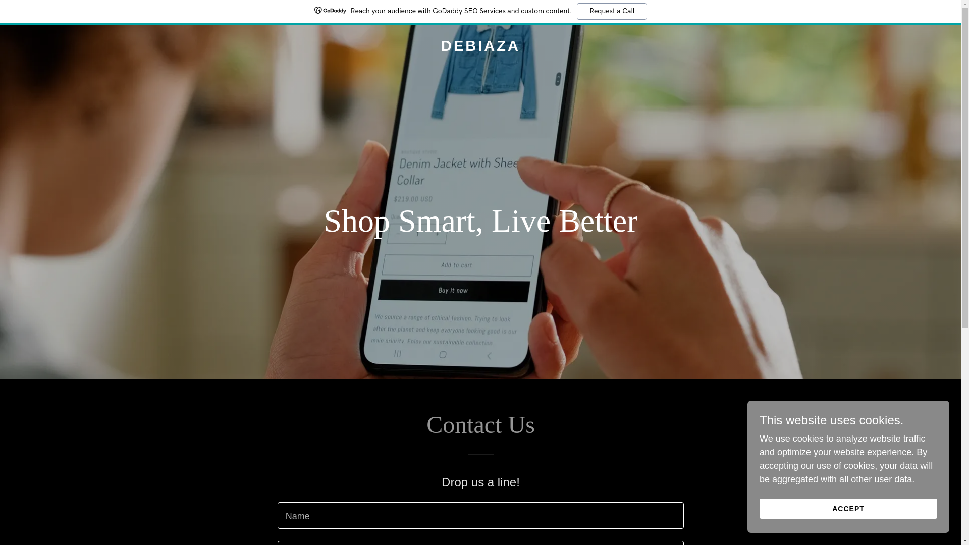 website screenshot of https://debiaza.com/