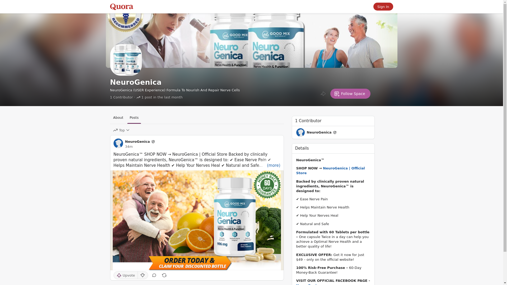 website screenshot of https://neurogenica.quora.com/