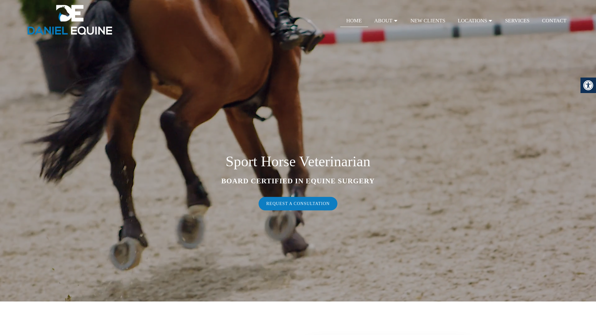 website screenshot of https://danielequine-website.pages.dev/