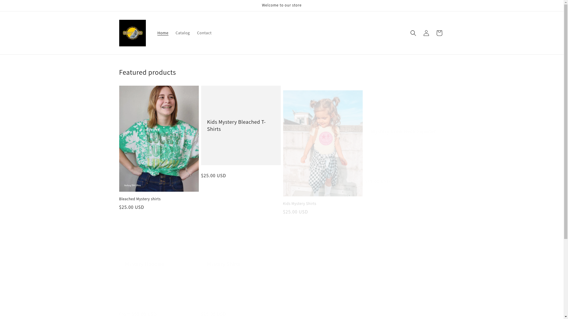 website screenshot of https://dusktodawndesigns.shop/