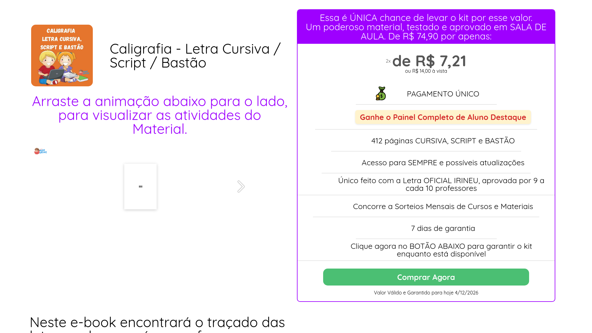 website screenshot of https://institutodigitalpro.shop