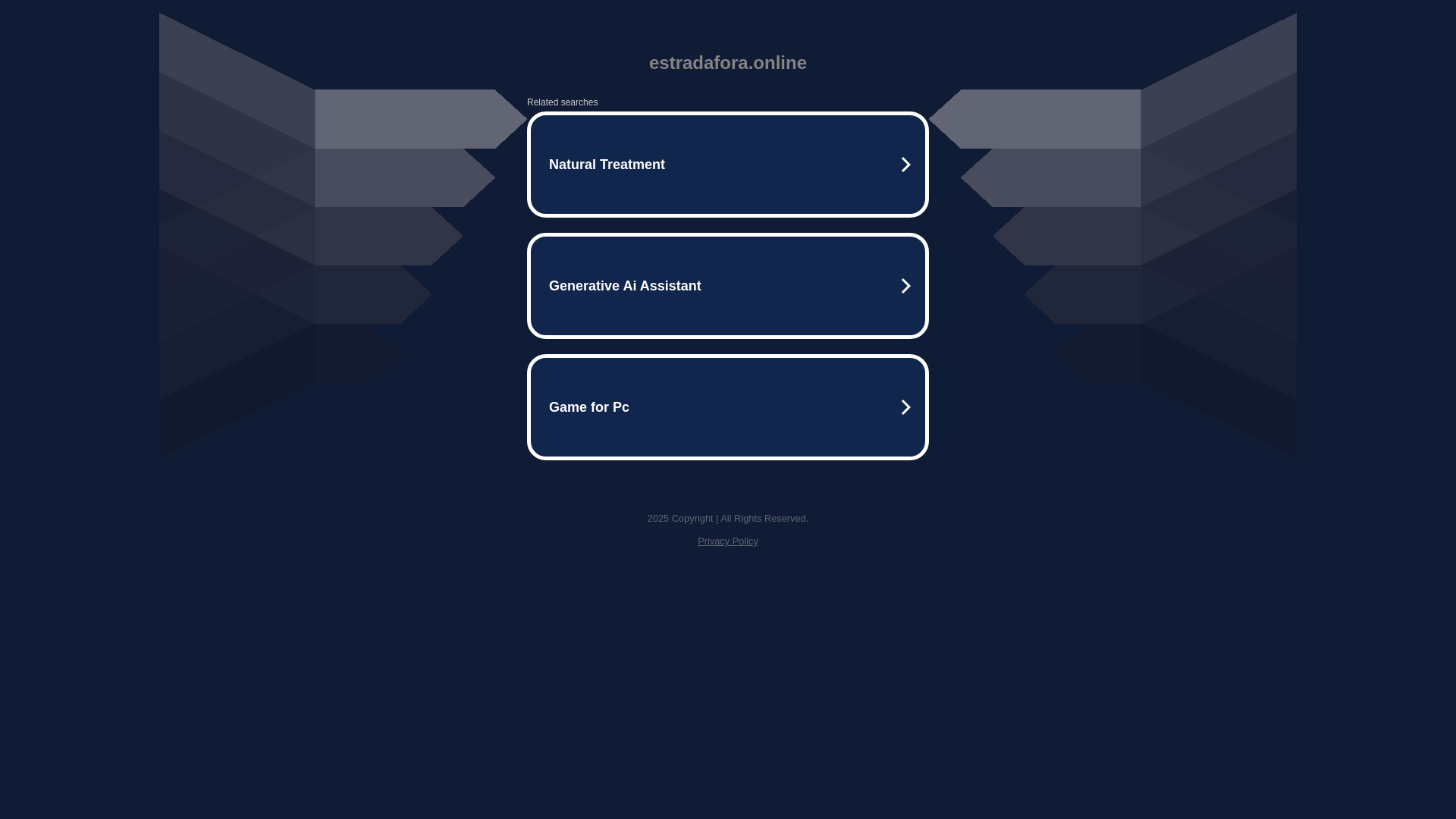 website screenshot of https://estradafora.online/