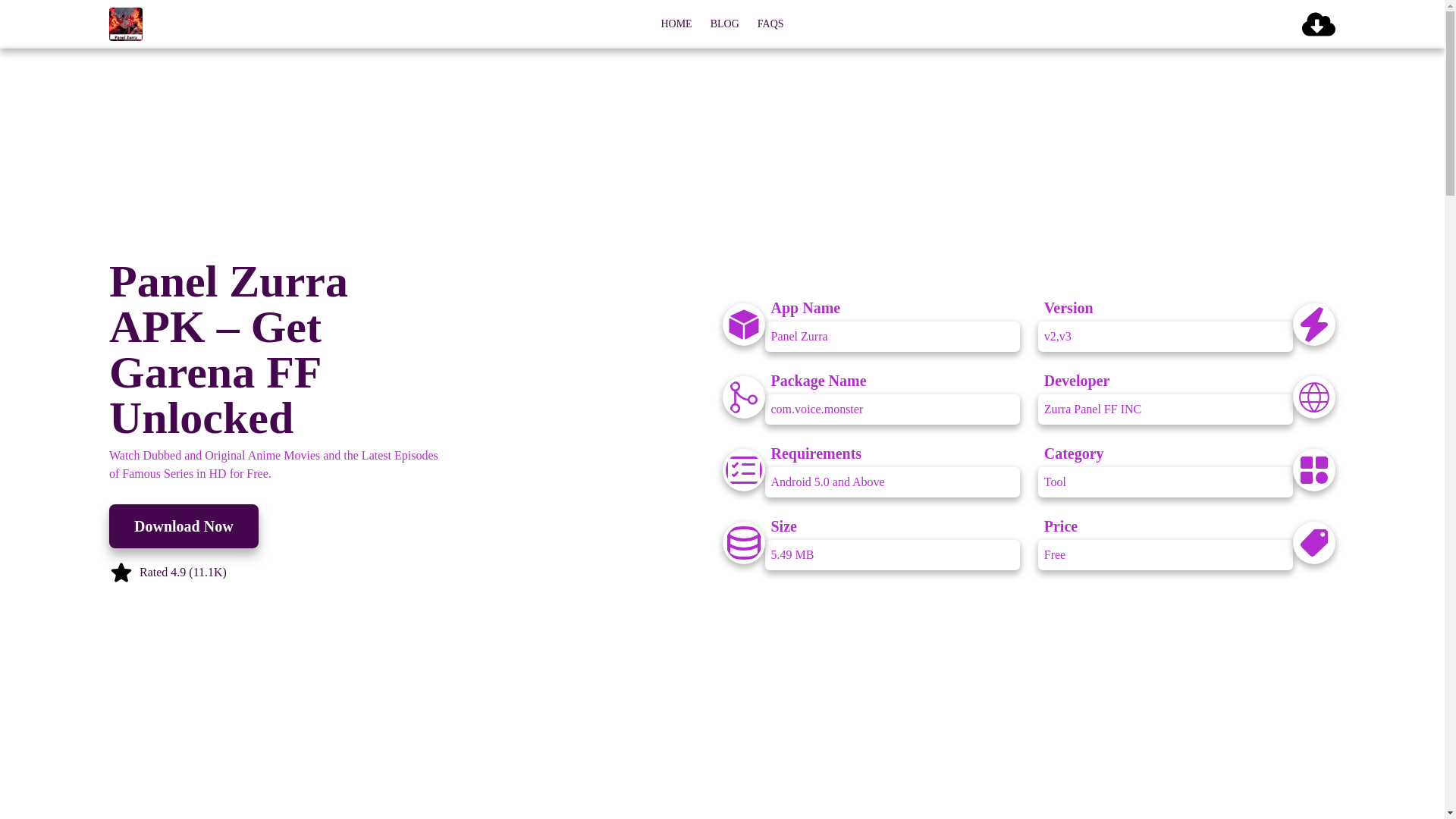 website screenshot of https://panelzurra-cloud.pages.dev/